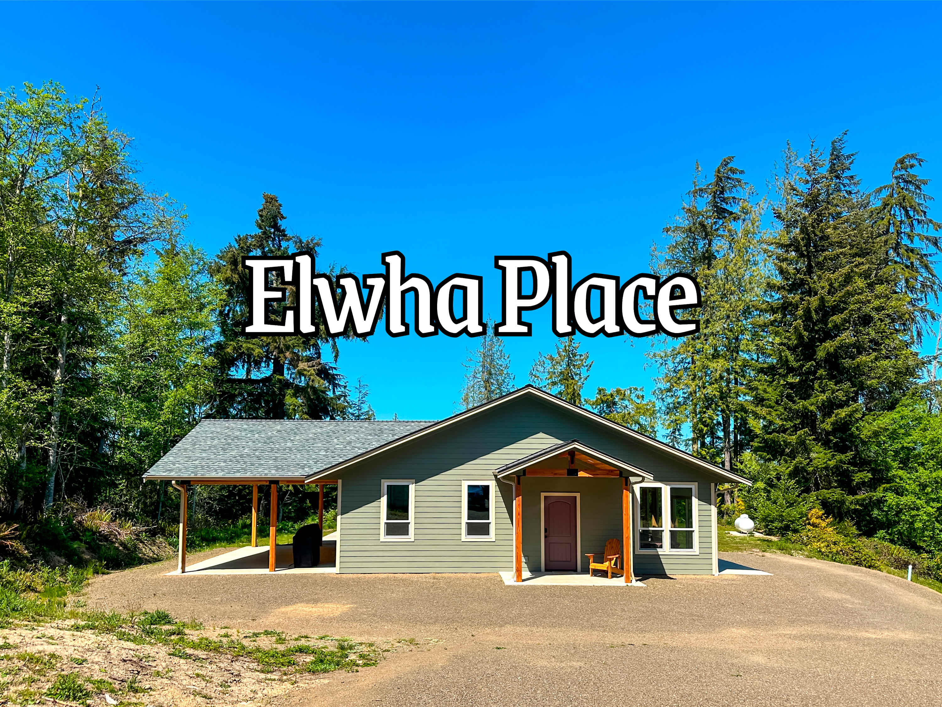 Elwha Place Cozy Woodsy Retreat Near Elwha Beach — Port Angeles West, WA — vacation rental