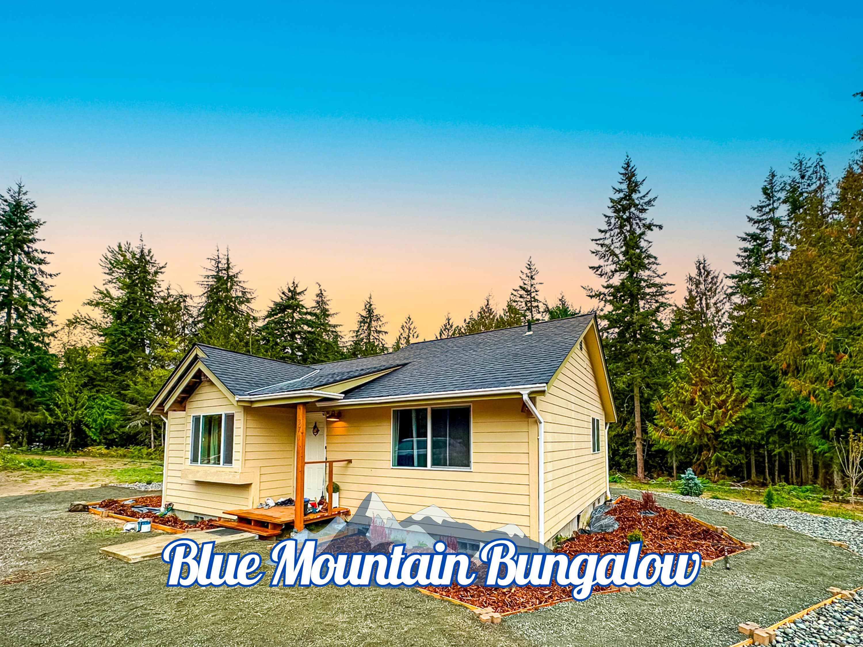 Blue Mtn Bungalow Cabin Escape in the Woods — Port Angeles, WA — vacation rental