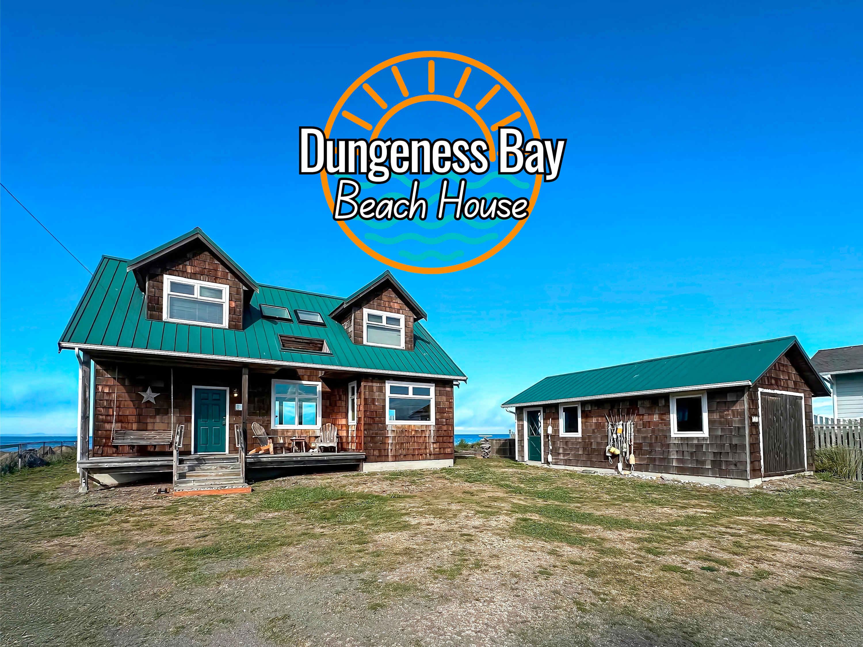 Dungeness Bay Beach House Tranquil Beach Getaway — Sequim, WA — vacation rental