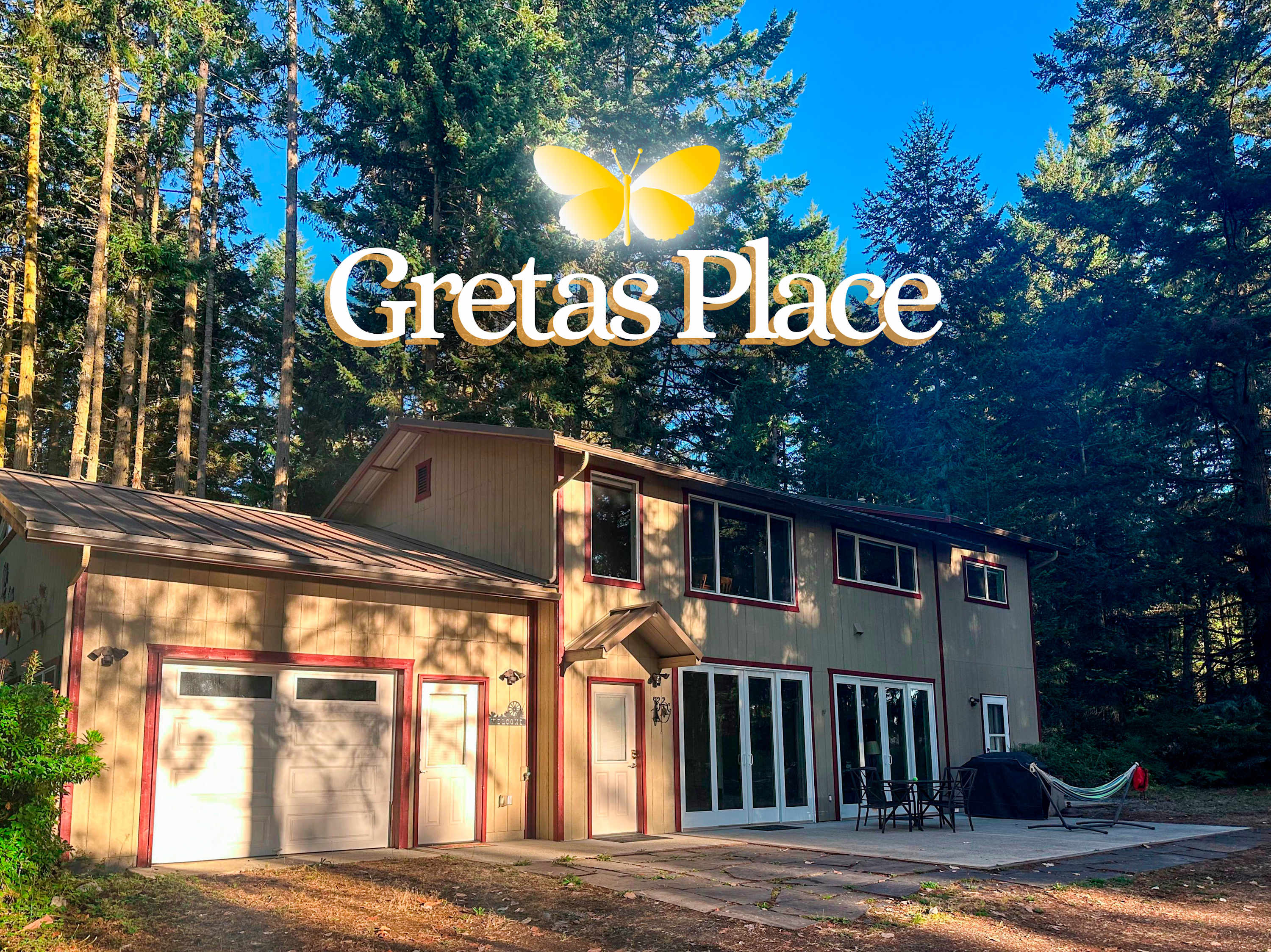 Gretas Place Secluded Woodsy Retreat with Water View — Sequim, WA — vacation rental