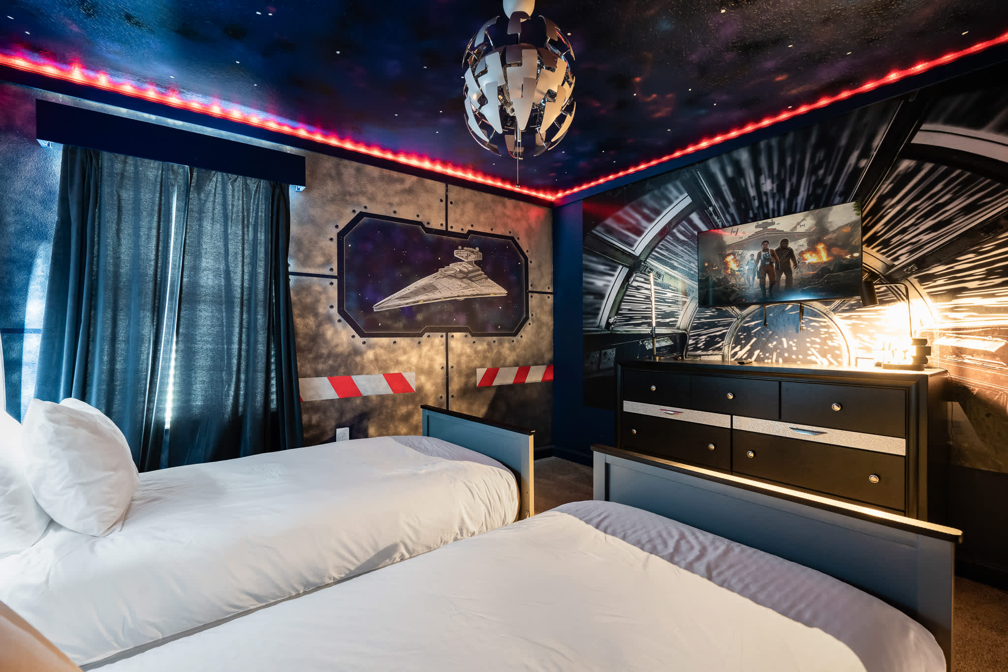 Luxury 9BR Gem Heated Pool Theater Theme Rooms | Photo 56