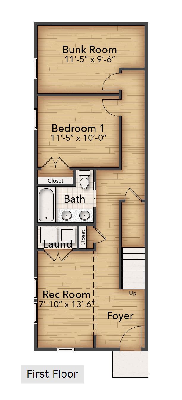 1st floor layout