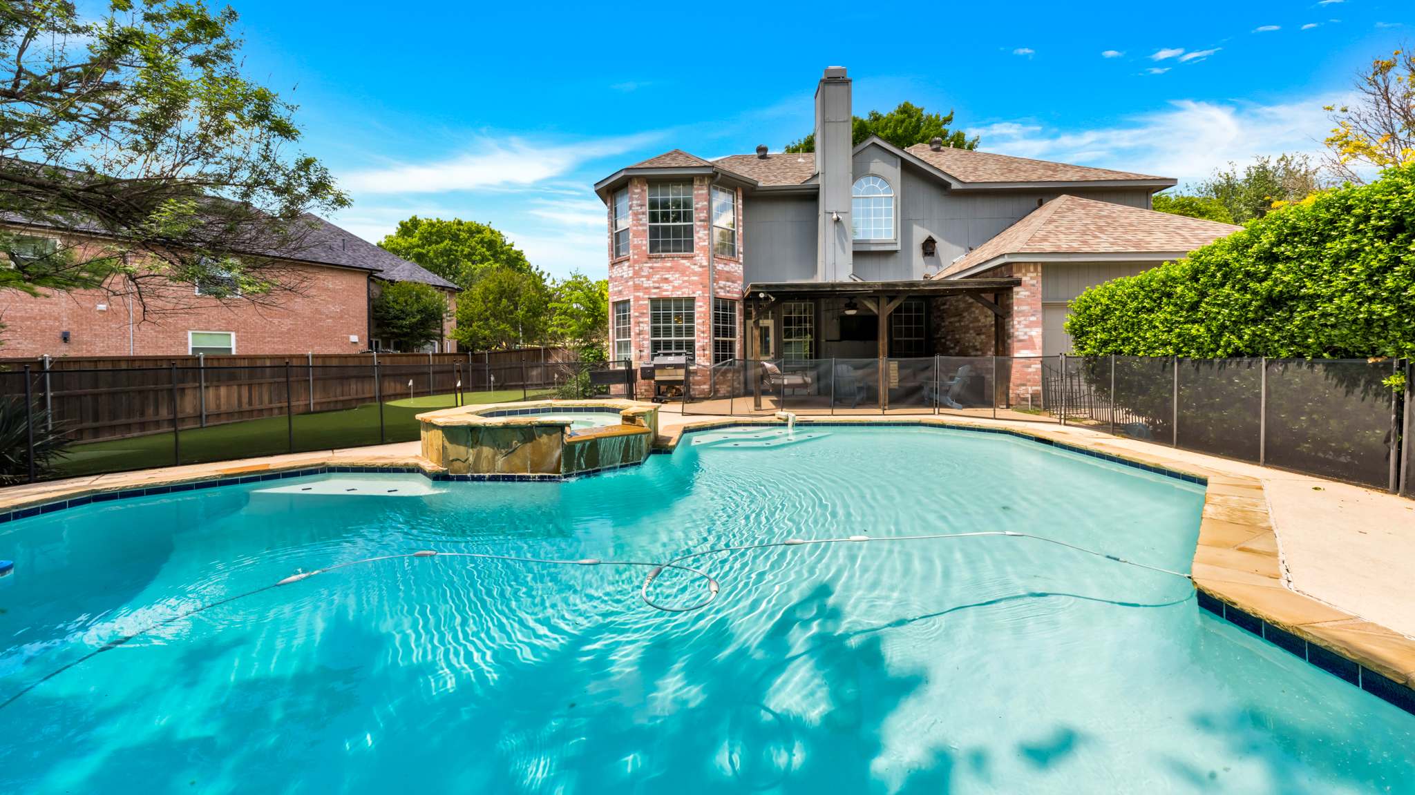 Heated Pool|Hot Tub|Sleeps 16|Putting Green! — McKinney, TX — vacation rental