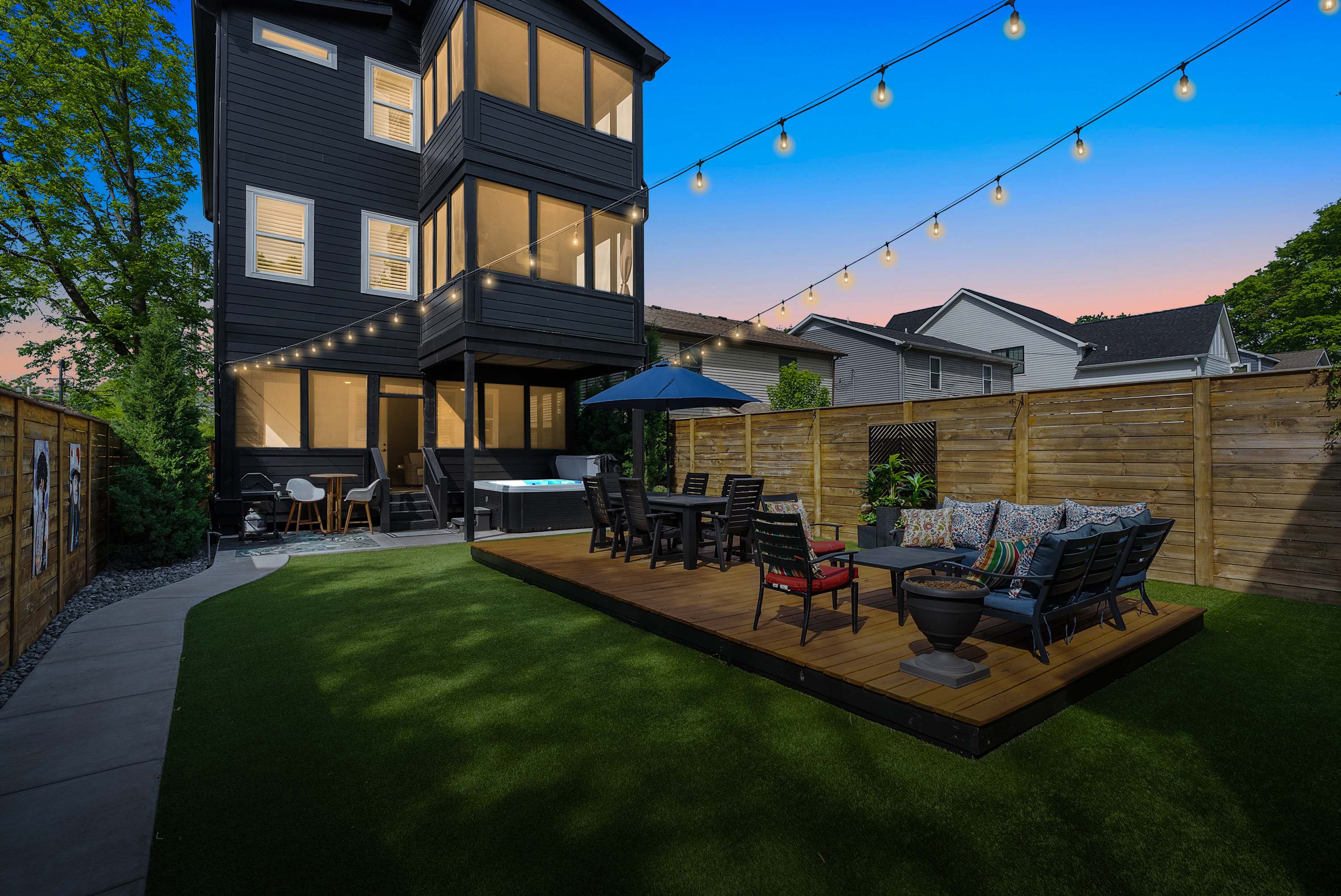 Sanctuary + Hot Tub + Outdoor Haven — Nashville, TN — vacation rental