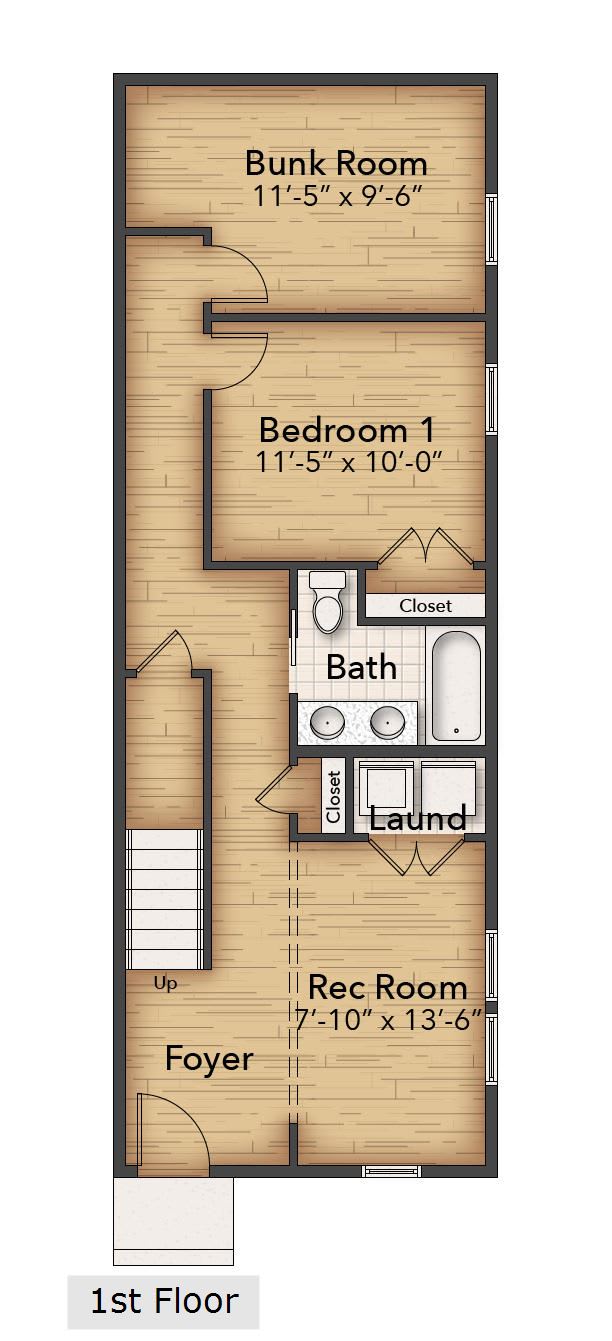 1st floor layout