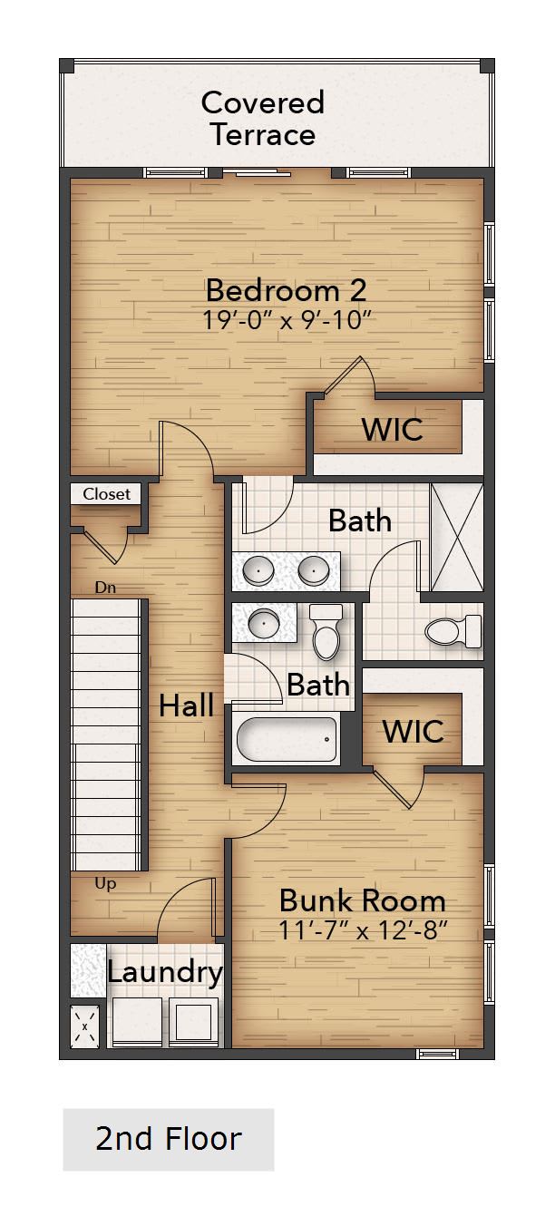 2nd floor layout