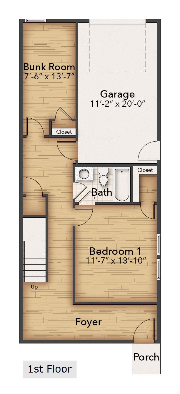 1st floor layout