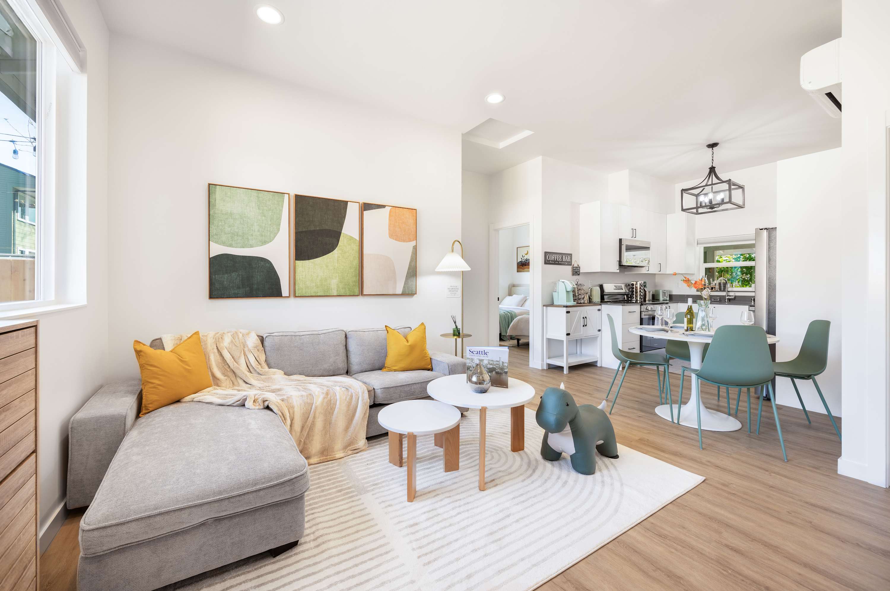 2025 Built Single-Level 2BR Serene Home with 2 AC