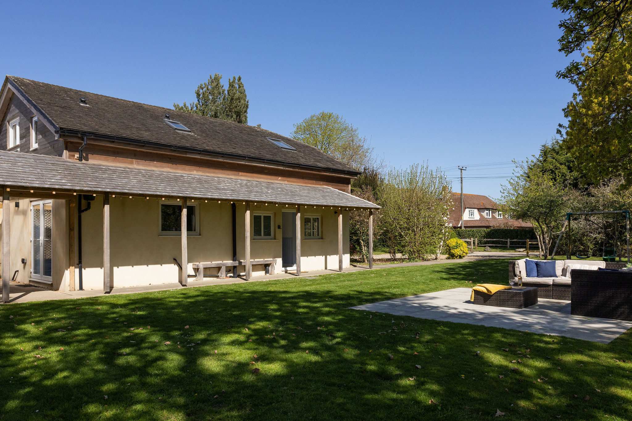 All this outdoor space is exclusively yours.