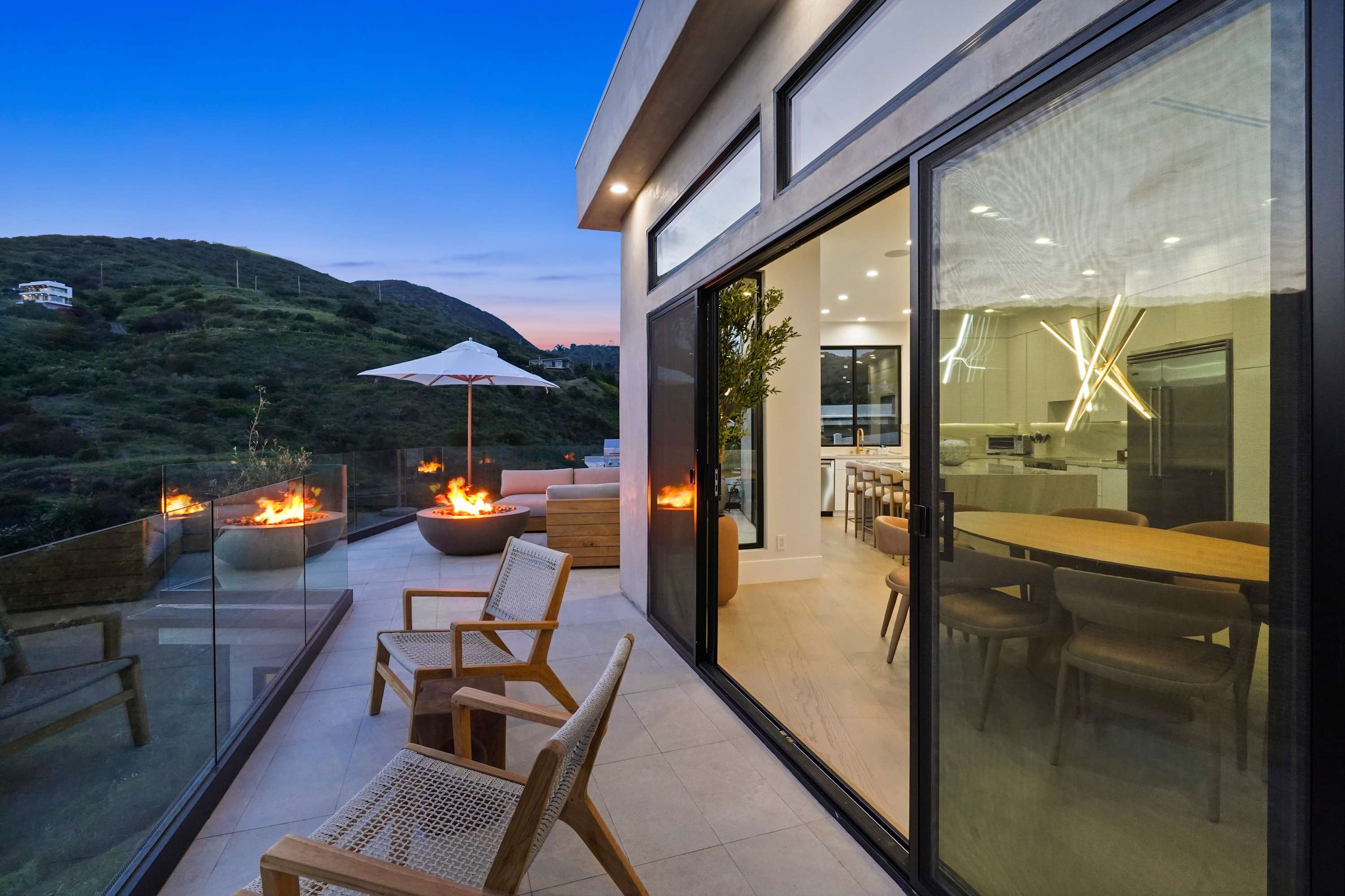 Flow freely from indoor elegance to outdoor ease.