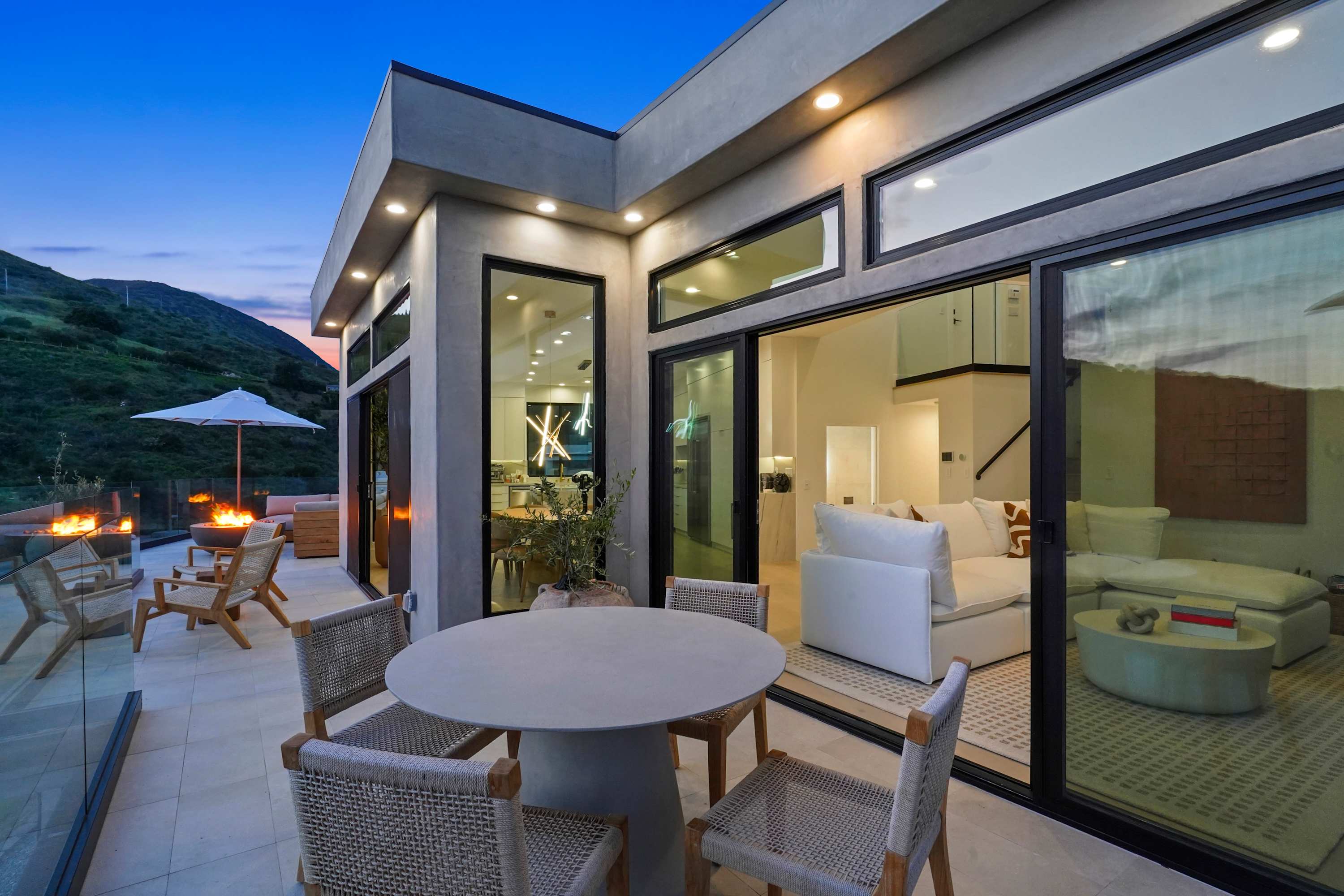 Alfresco dining terrace offering seamless flow between indoor and outdoor living.