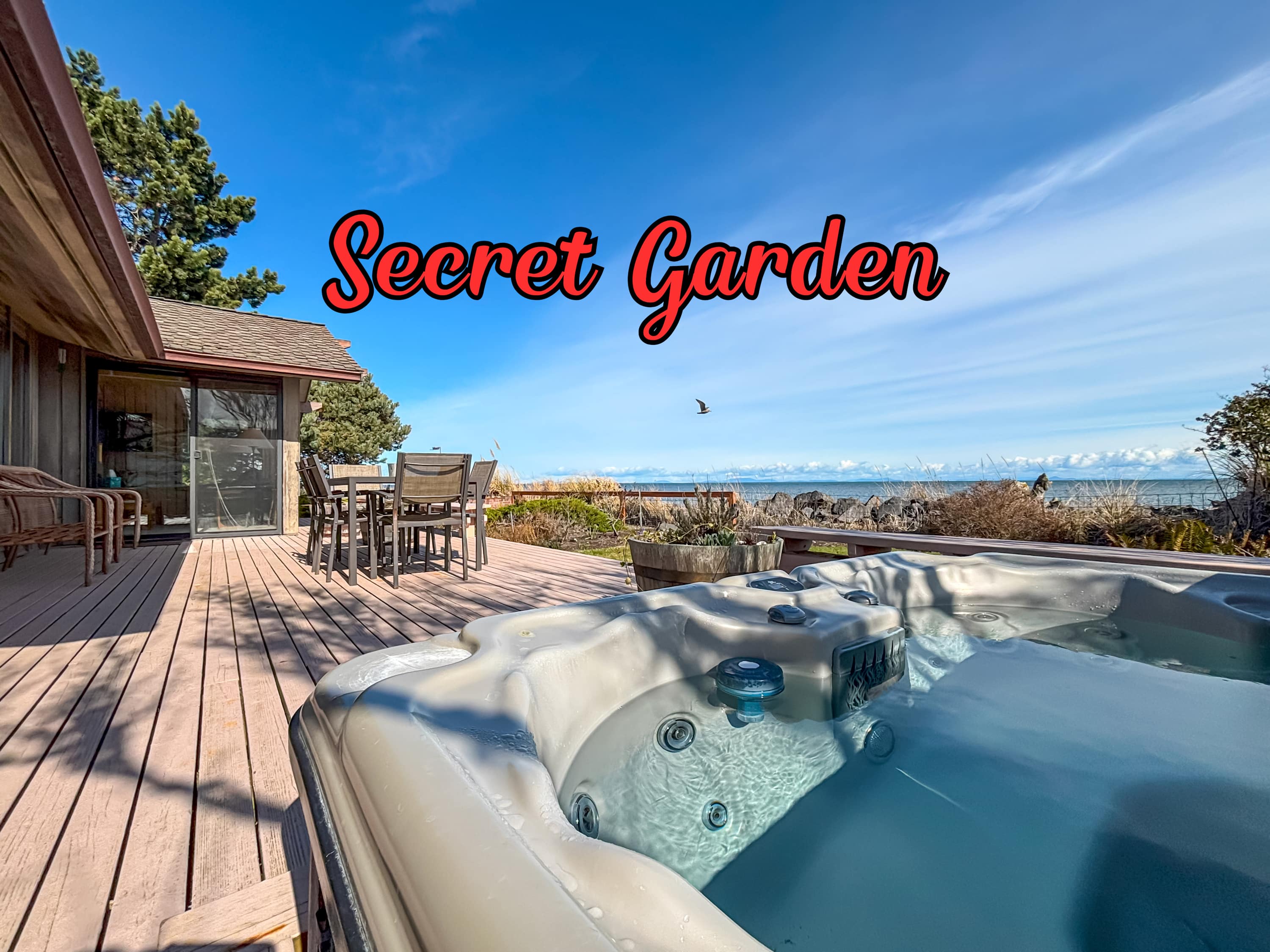 Secret Garden Charming Cottage on Dungeness Bay — Sequim, WA — vacation rental
