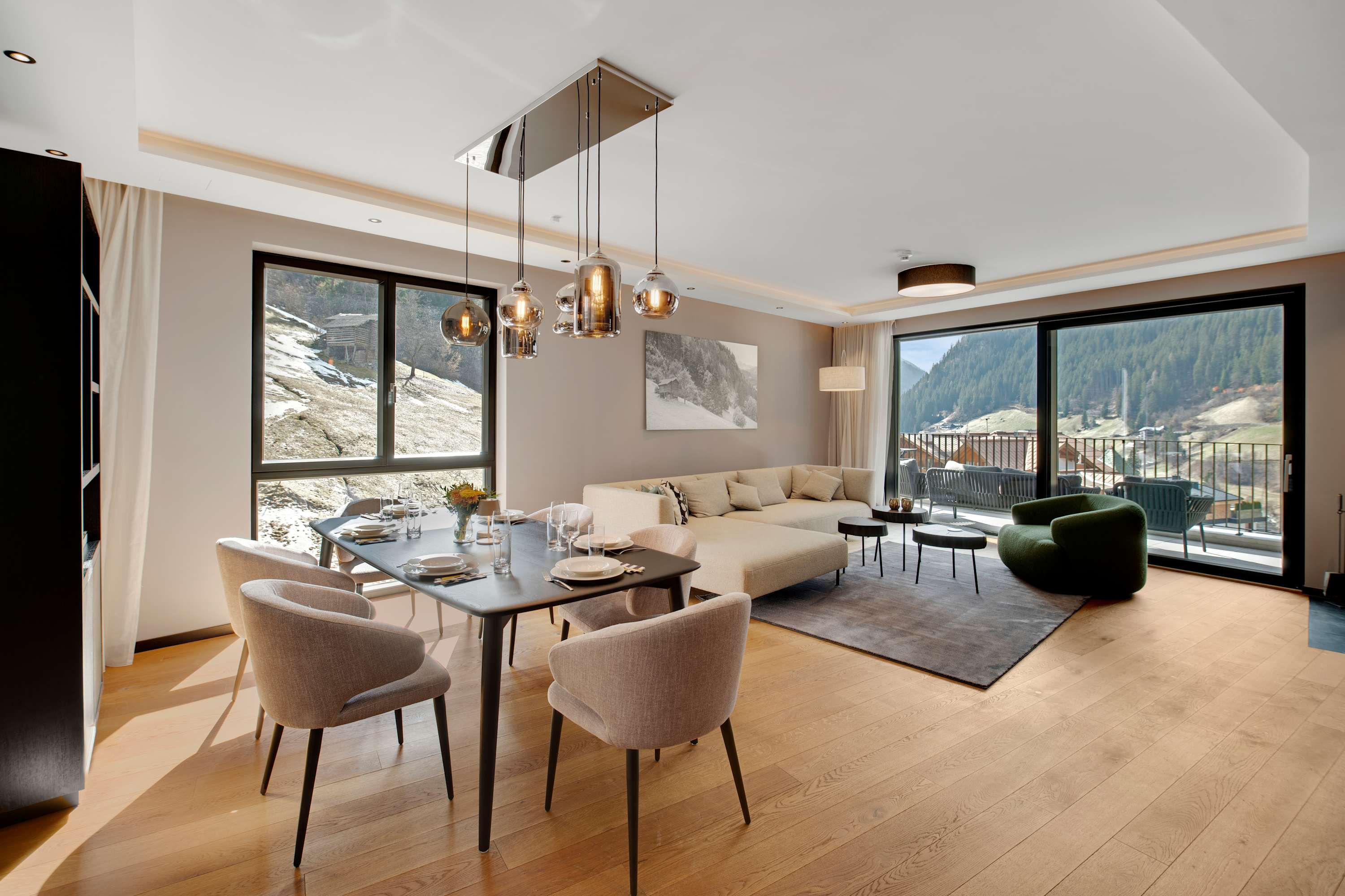 Ski Paradise: Panoramic Views, Fireplace, by Lift — See, Tirol — vacation rental