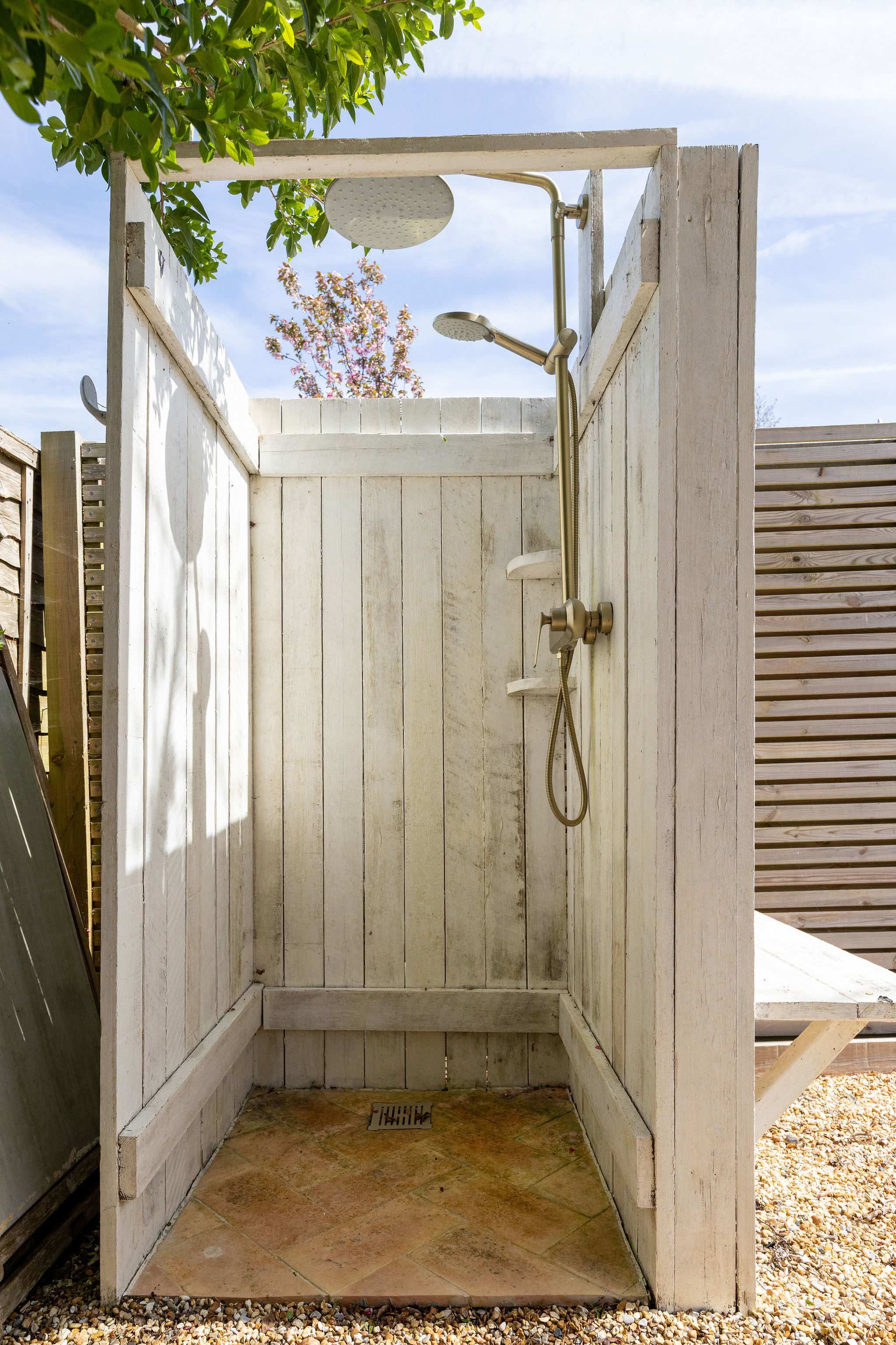 No need for sandy feet inside!