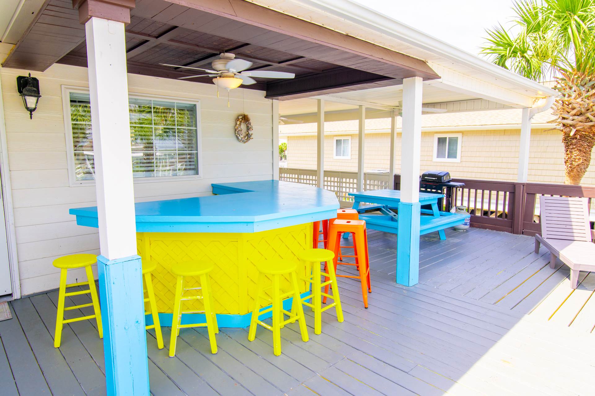 Decked Out Ocean Inlet House Private Pool Tiki Hut