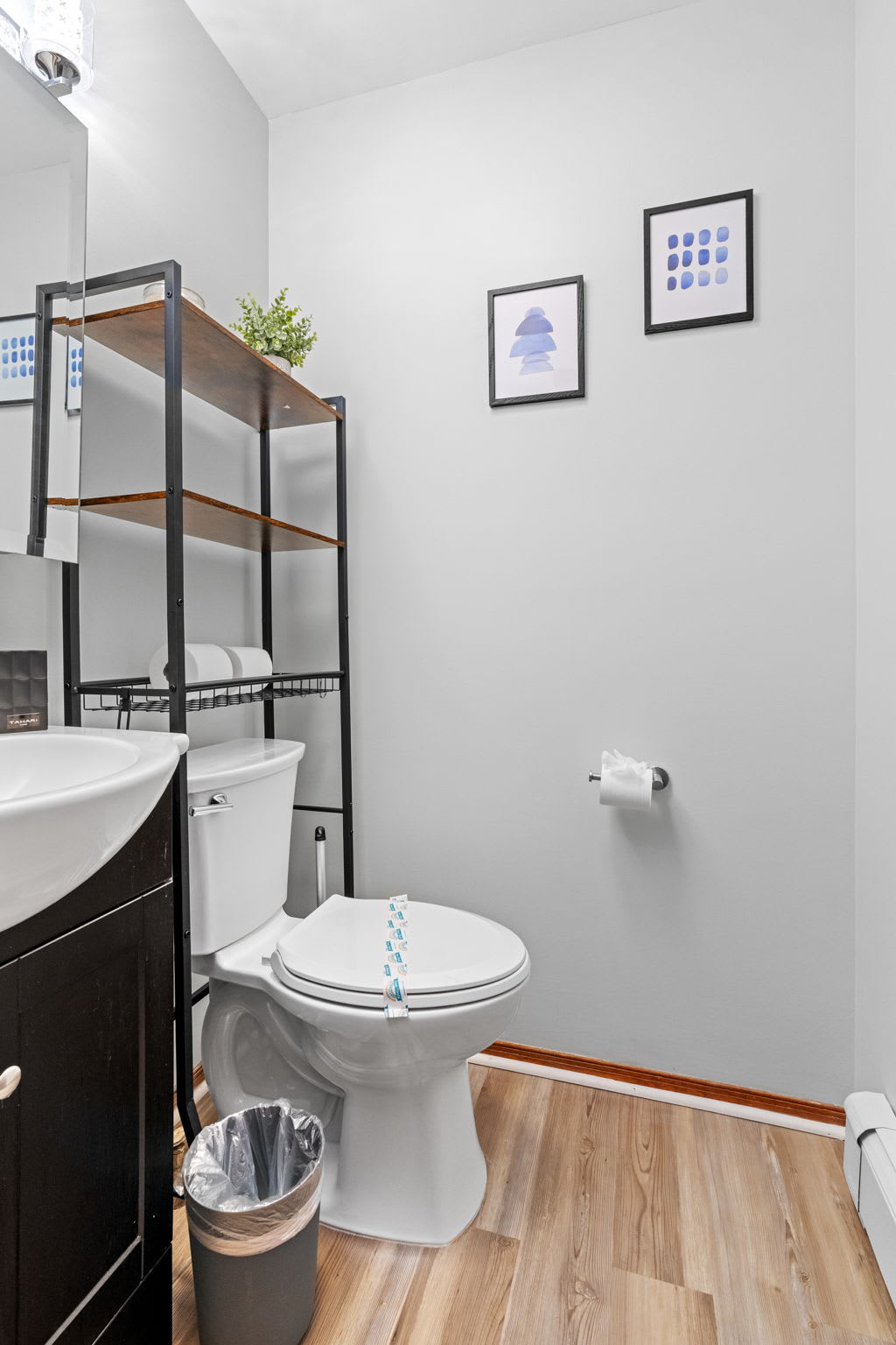 Neat and Private Space
A small but polished bathroom offering comfort and convenience with a clean design.