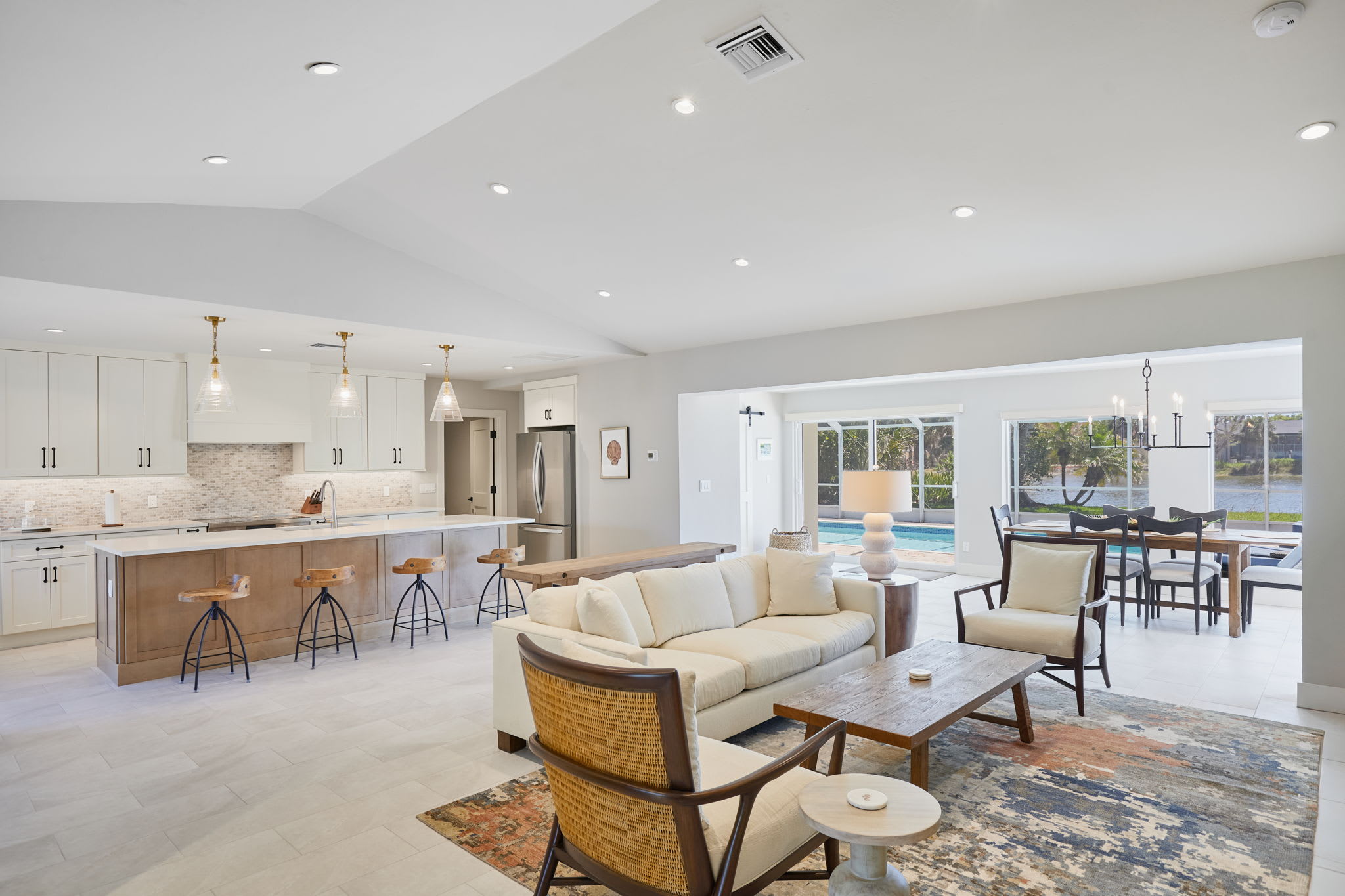 Stunning West End Home with Pool and Spa — Sanibel, FL — vacation rental