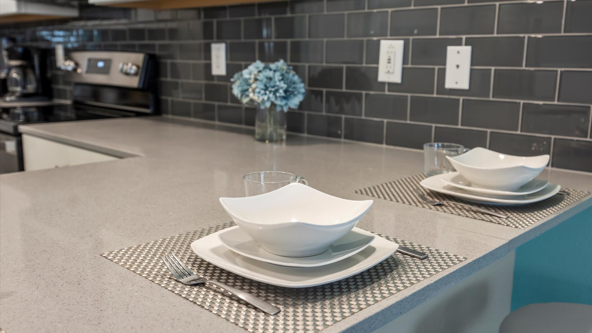 Stylish dining ware for meals