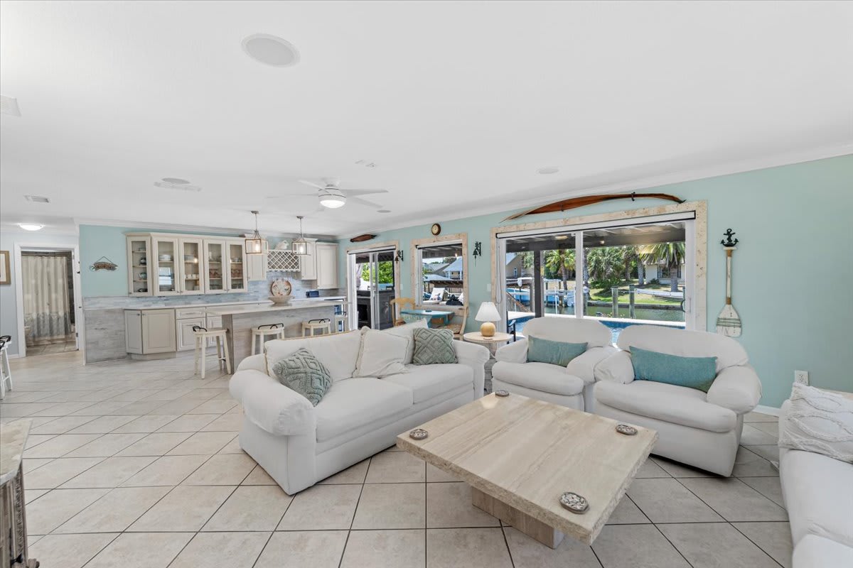 Waterfront Retreat with Pool, Tiki Bar & Boat Dock 6