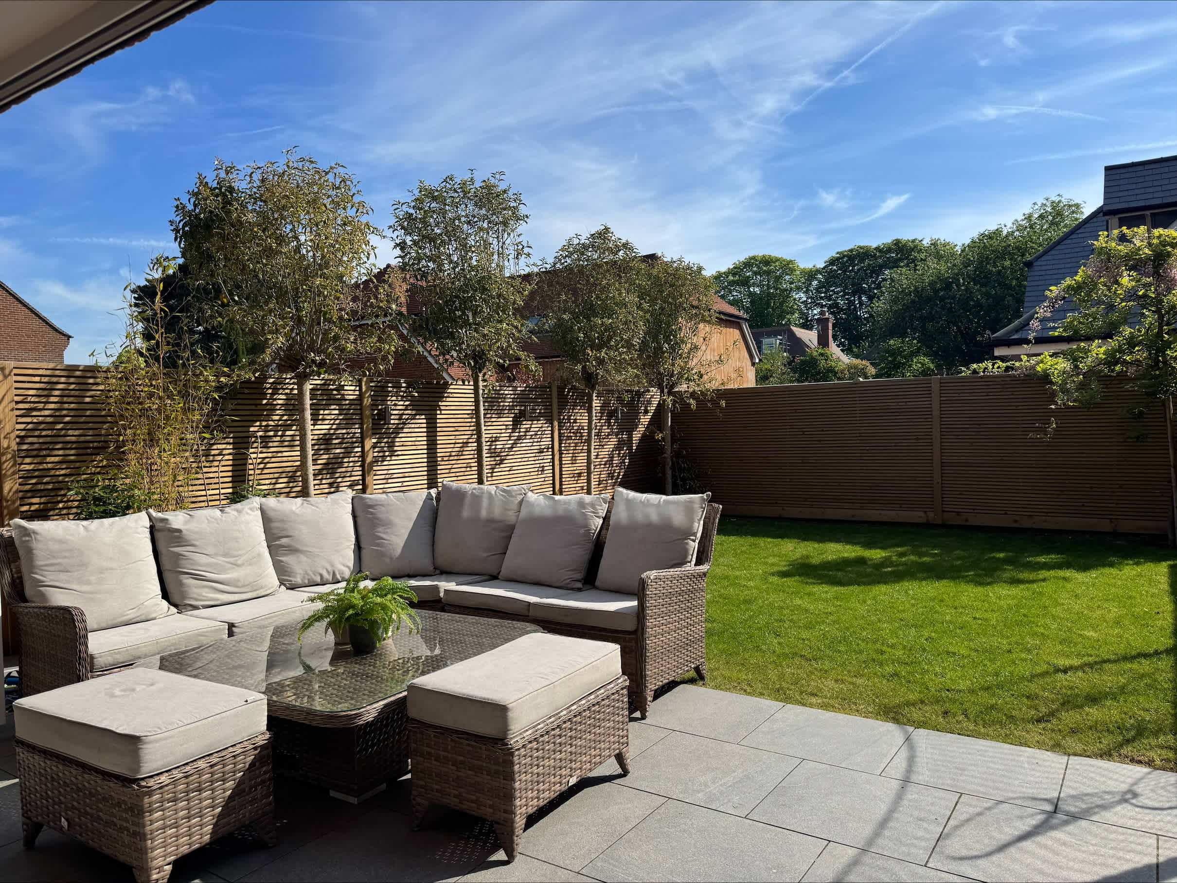 Whether it’s a quiet coffee at sunrise or a sunset wine, soak in the surroundings from dawn to dusk.