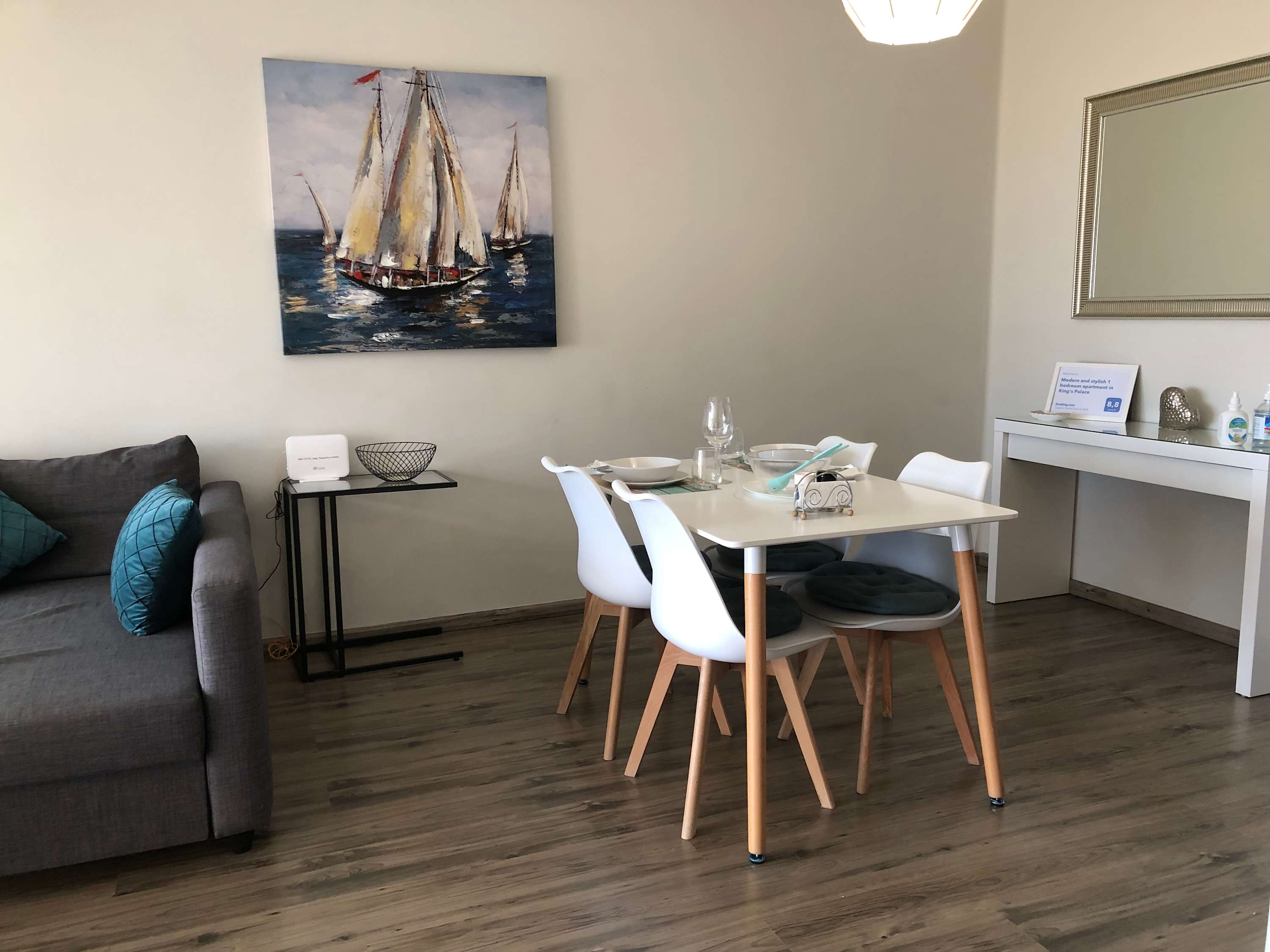 Modern and Stylish 1BR by the Med | Views & Pvt Patio