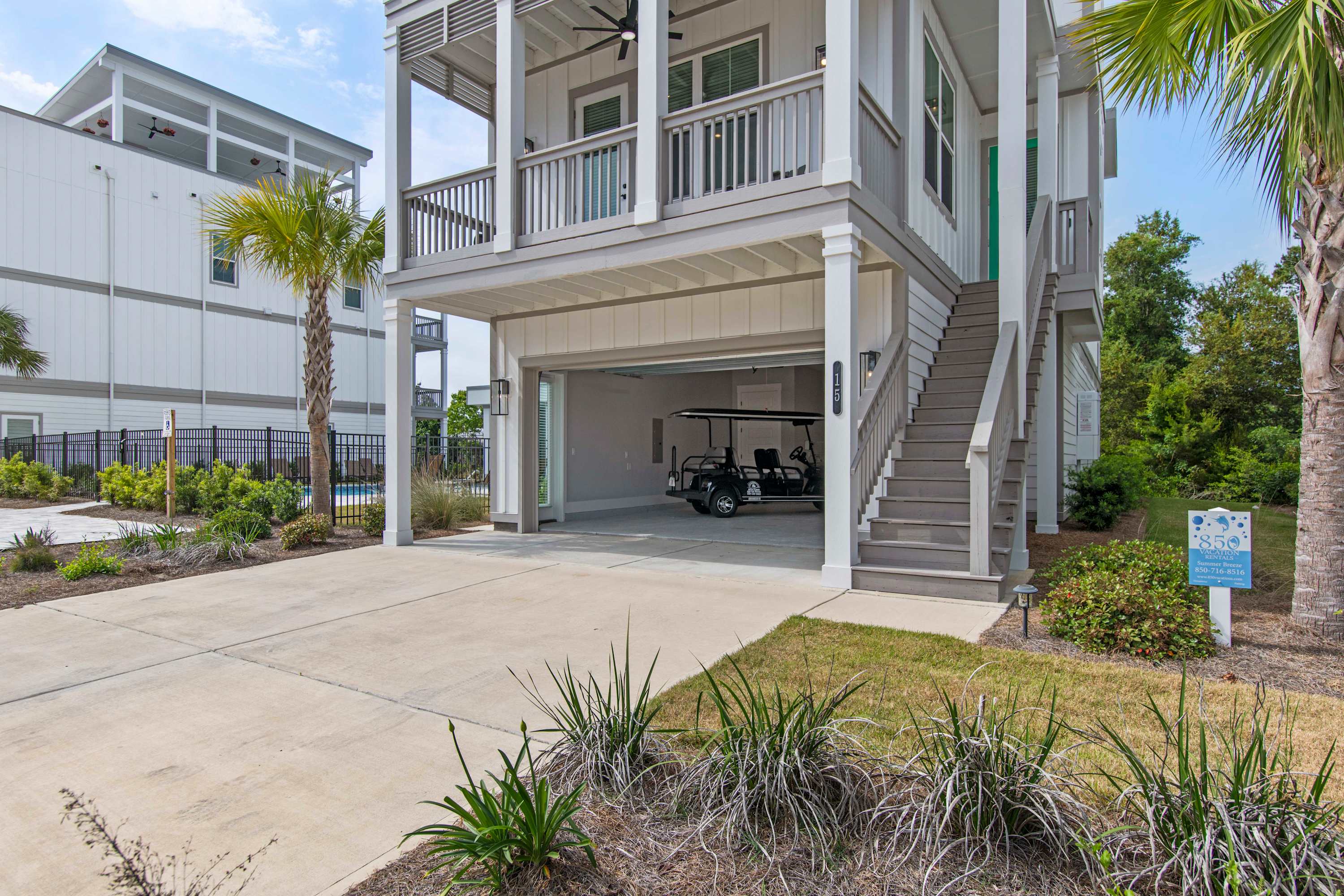 Ocean View, Hot Tub, Beach Cart | Summer Breeze