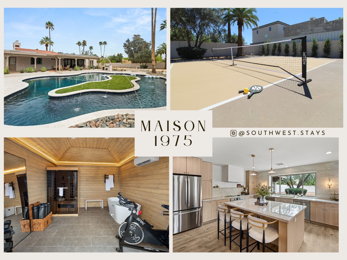 Maison 1975: Chic Luxe Retreat — Scottsdale, AZ — vacation rental