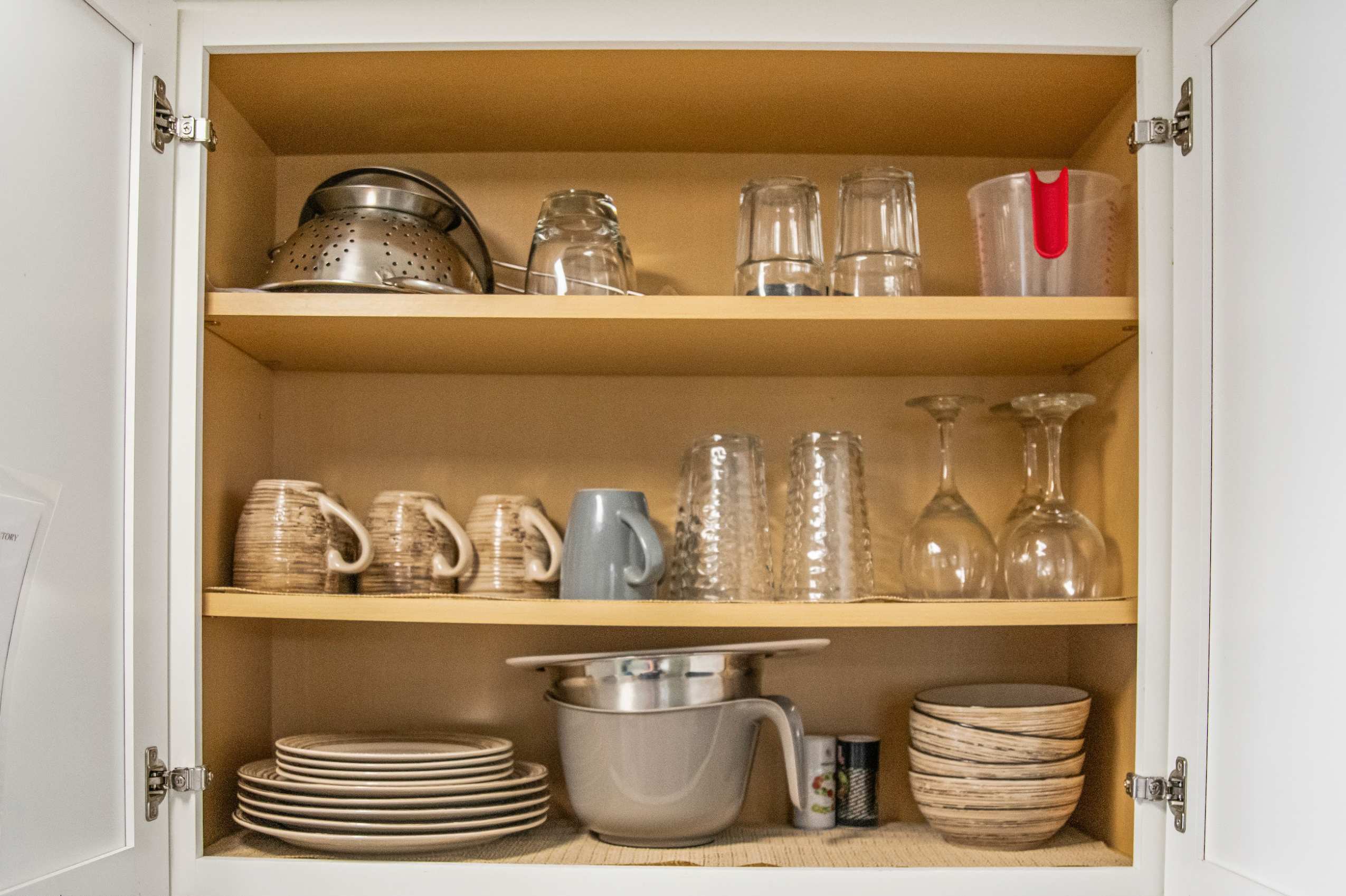A fully stocked kitchen that caters to all your cooking needs.