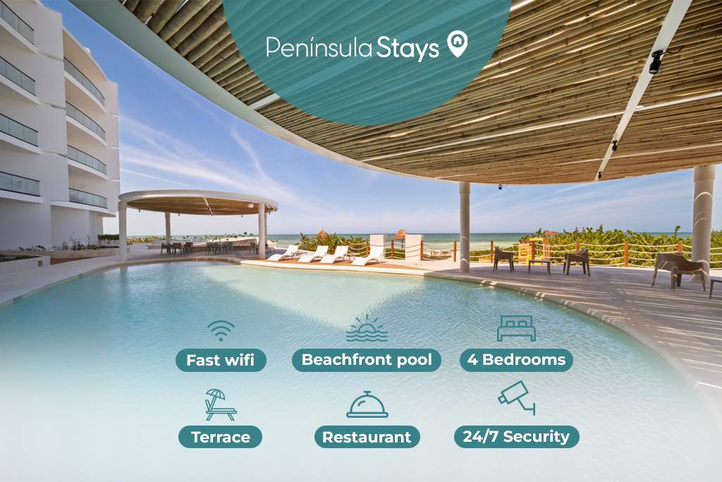 Spacious 4BR Grand Apartment at SIELA — San Bruno, Yucatán — vacation rental