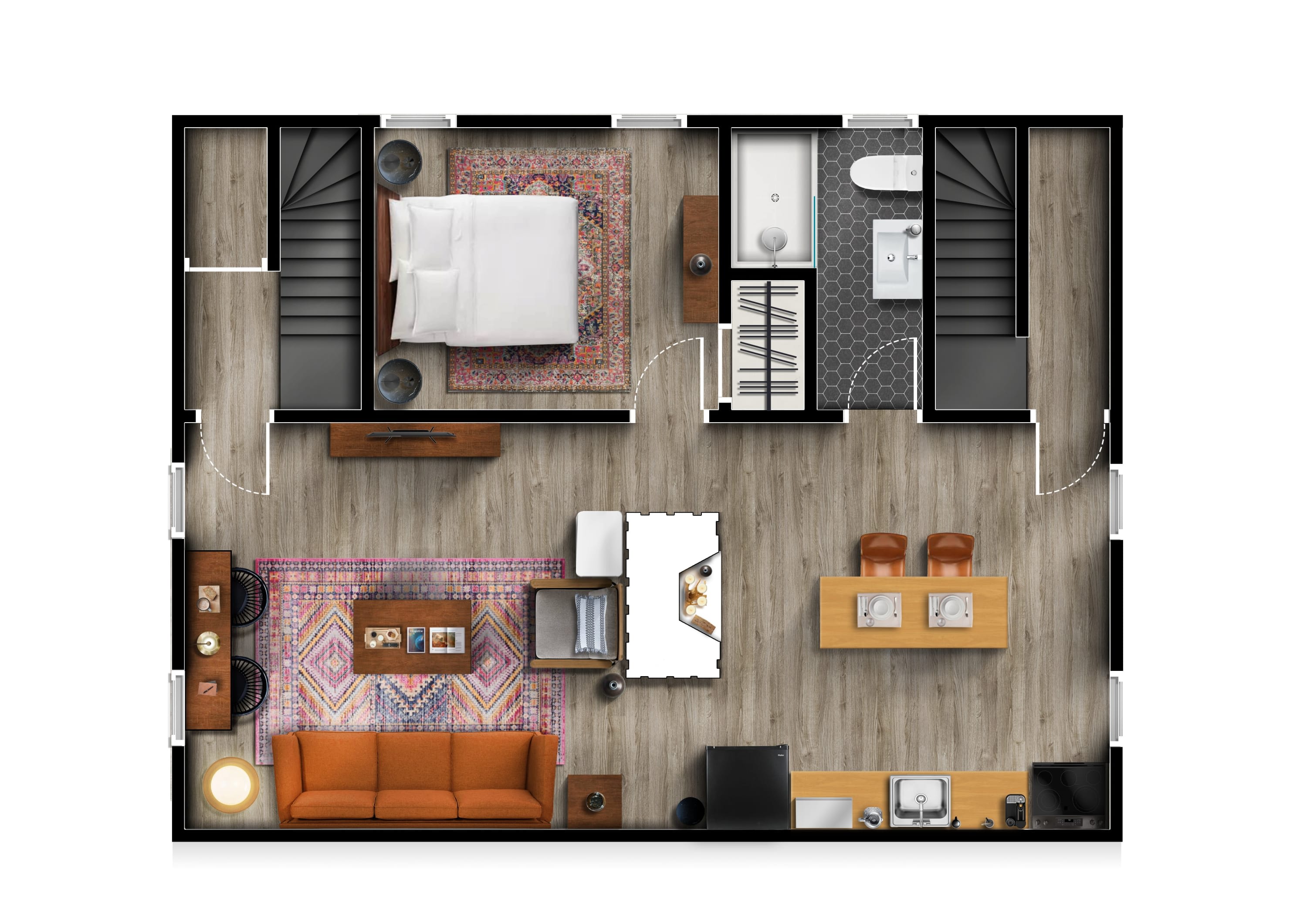 Historic Apartments in Center, Warren - Sleep 8!