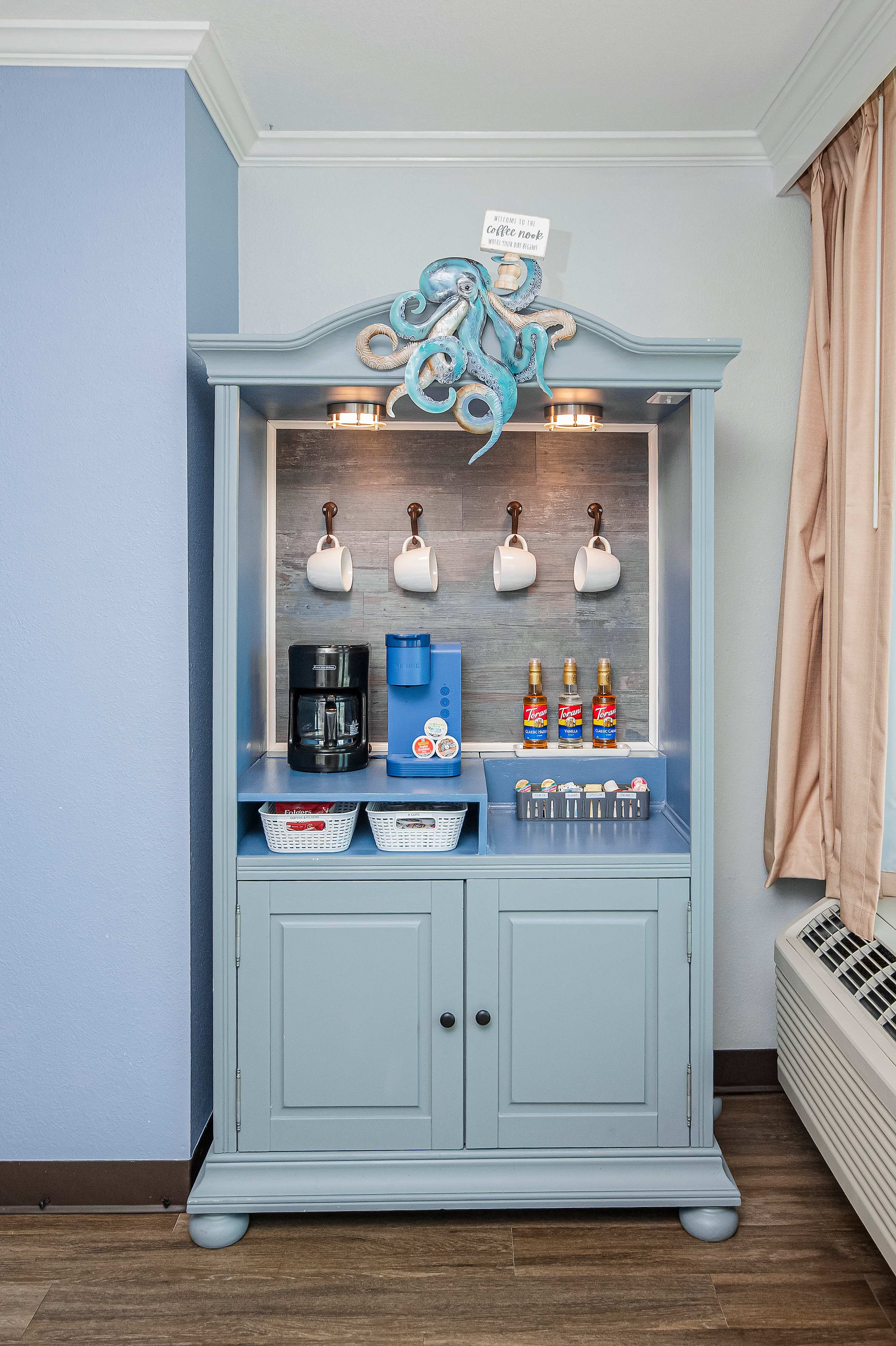 Coffee Nook to keep you energized!