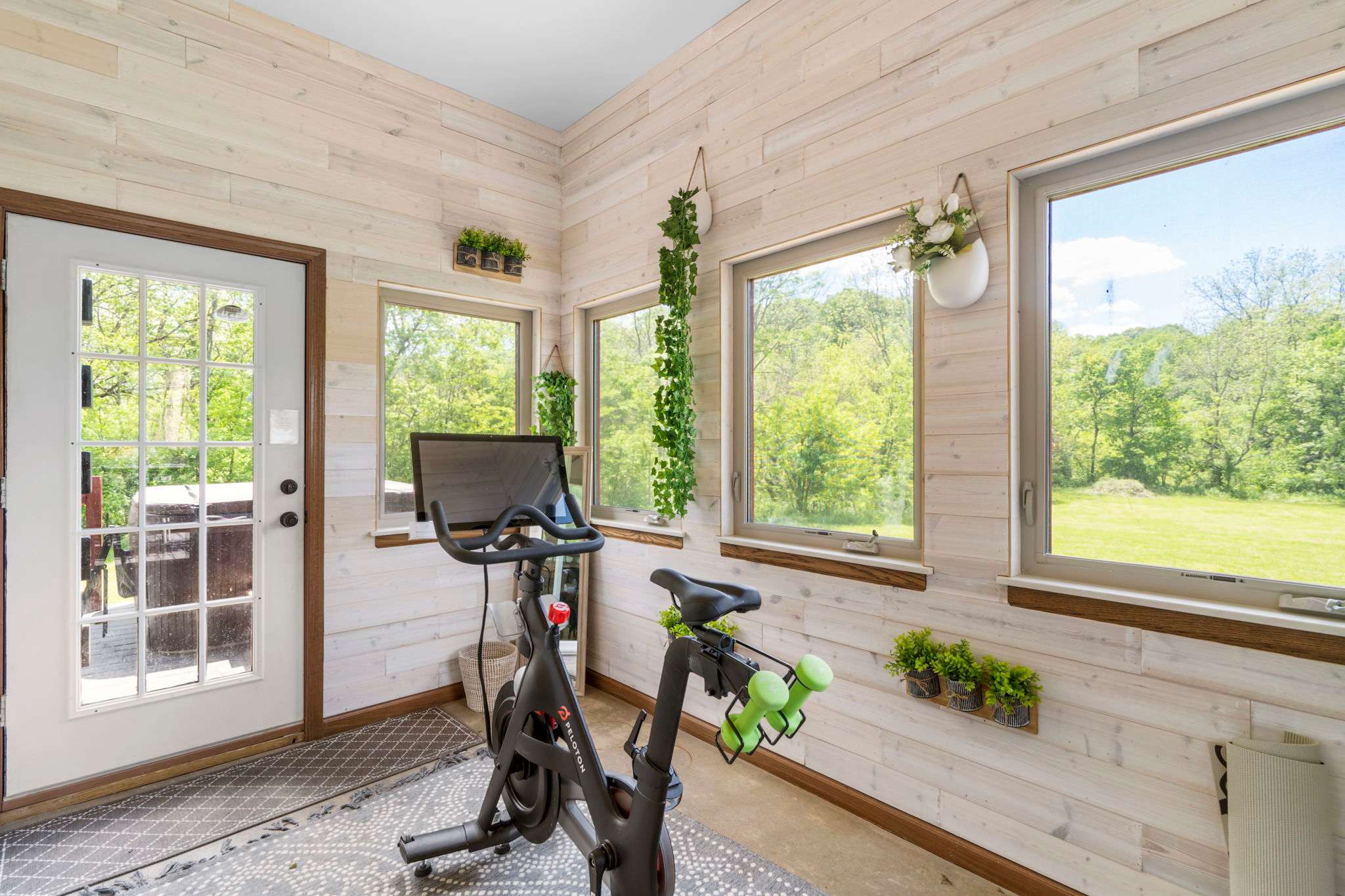 Peloton in Sun room