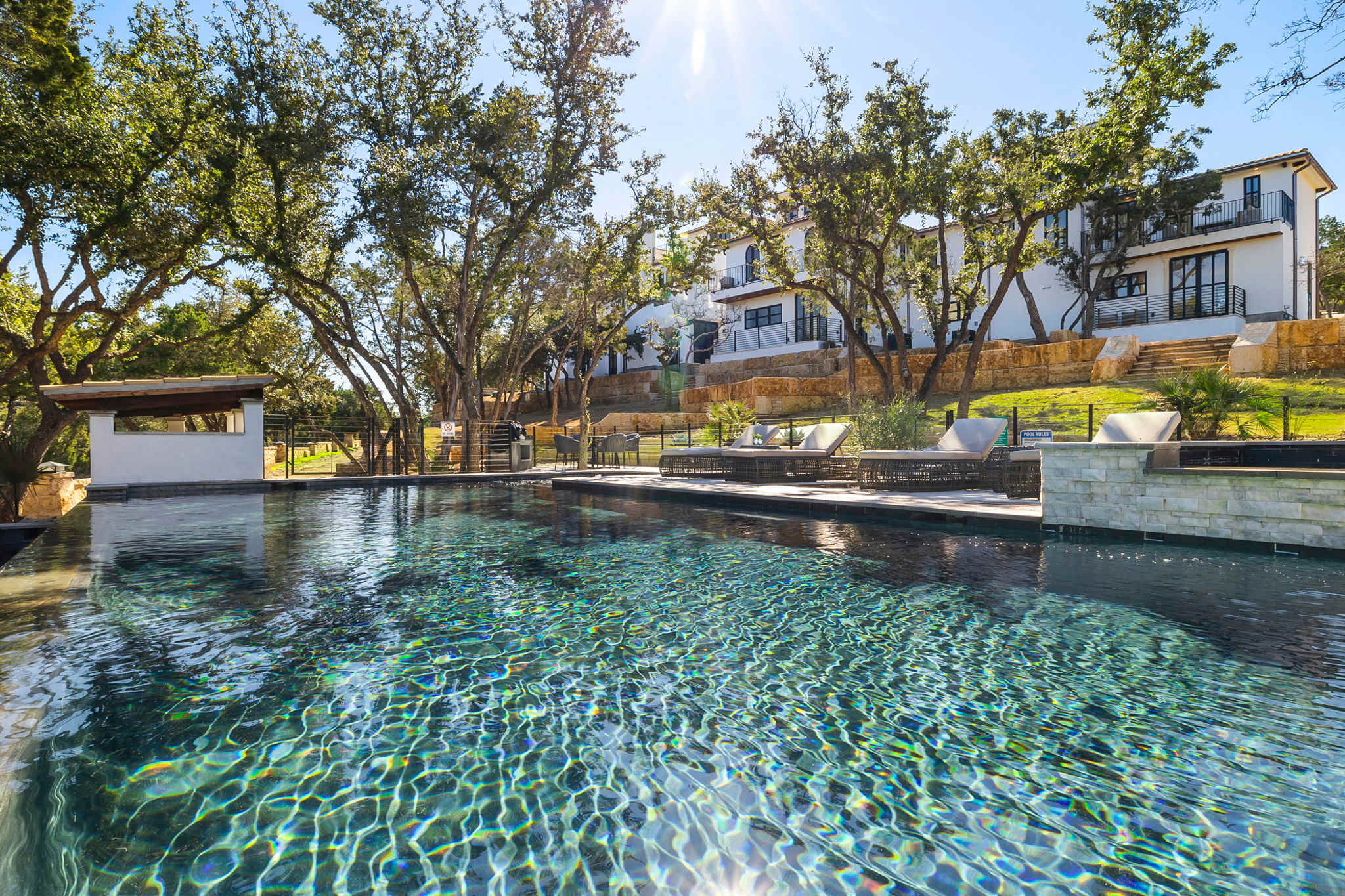 Villa 6 | 3BR | Pool | Hot tub | Firepit |Cornhole — Spicewood, TX — vacation rental