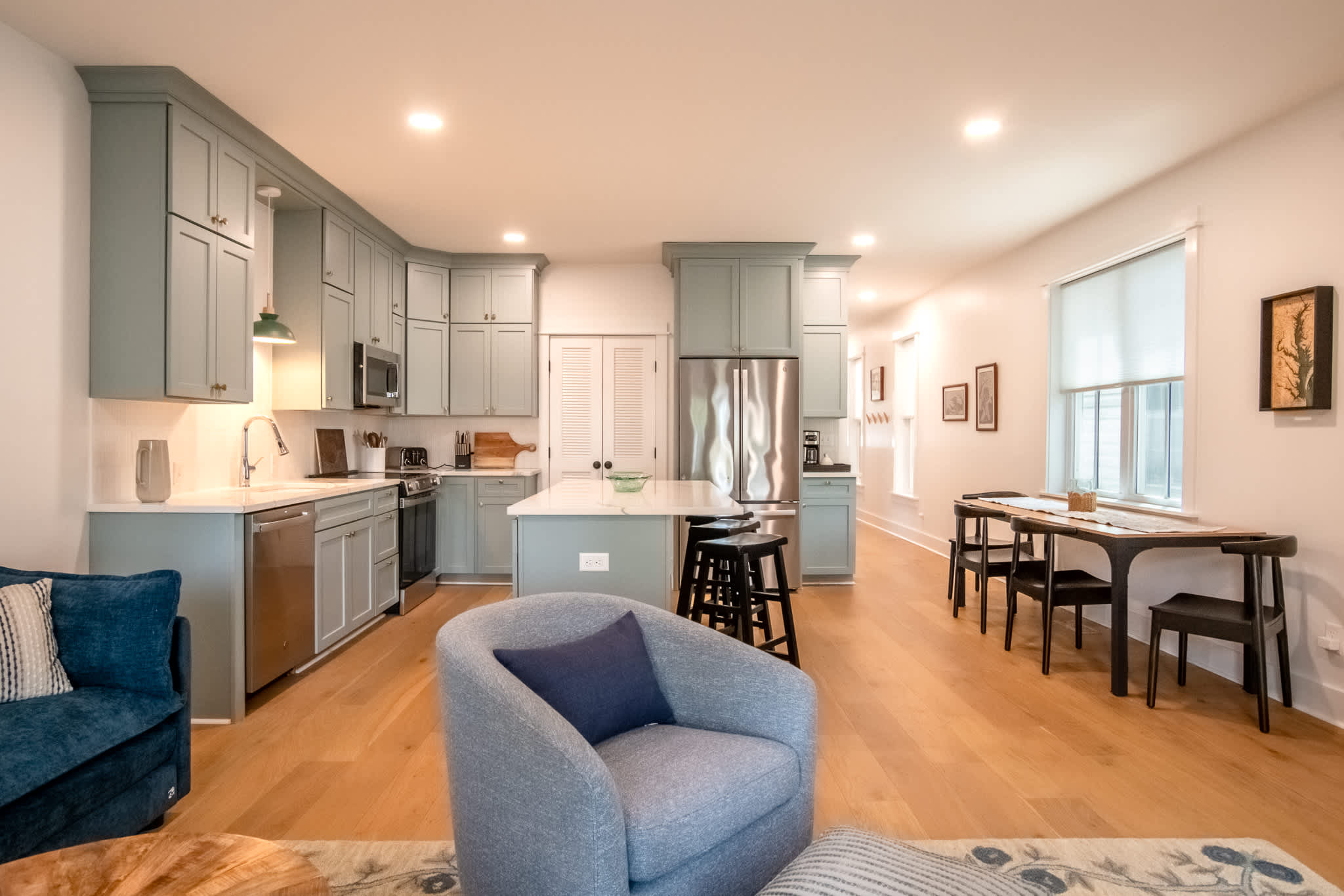 Kitchen & Dining areas