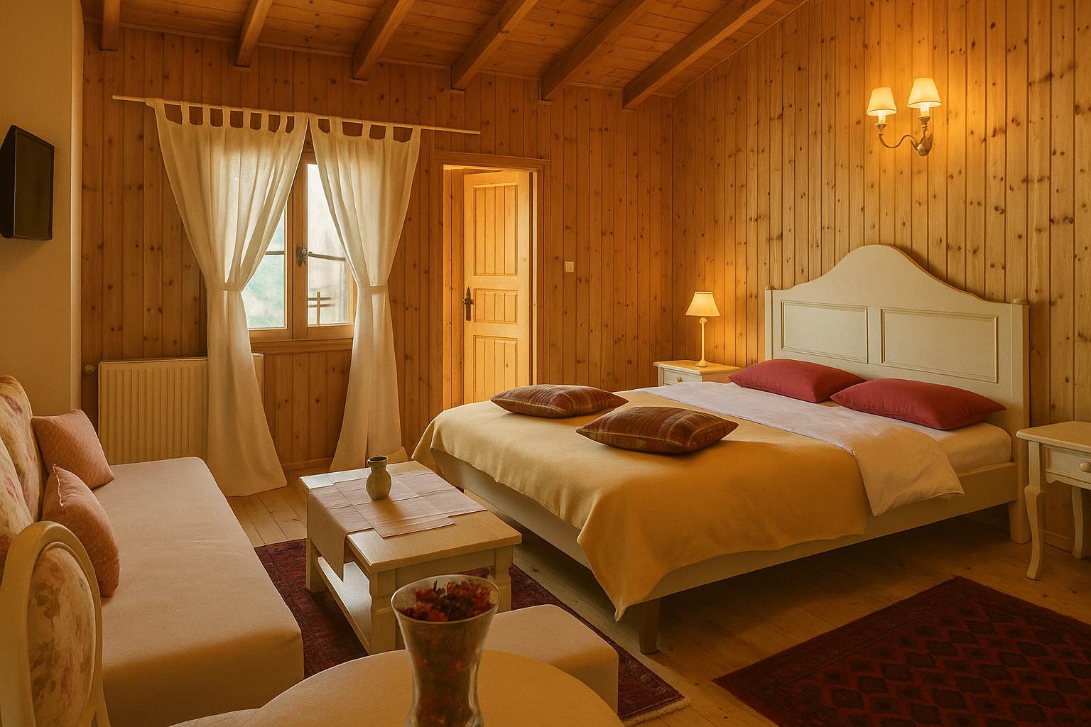 Aithra Boutique Hotel Quad Lake View Room — Tsivlos, Aigialeia, Achaeia — vacation rental