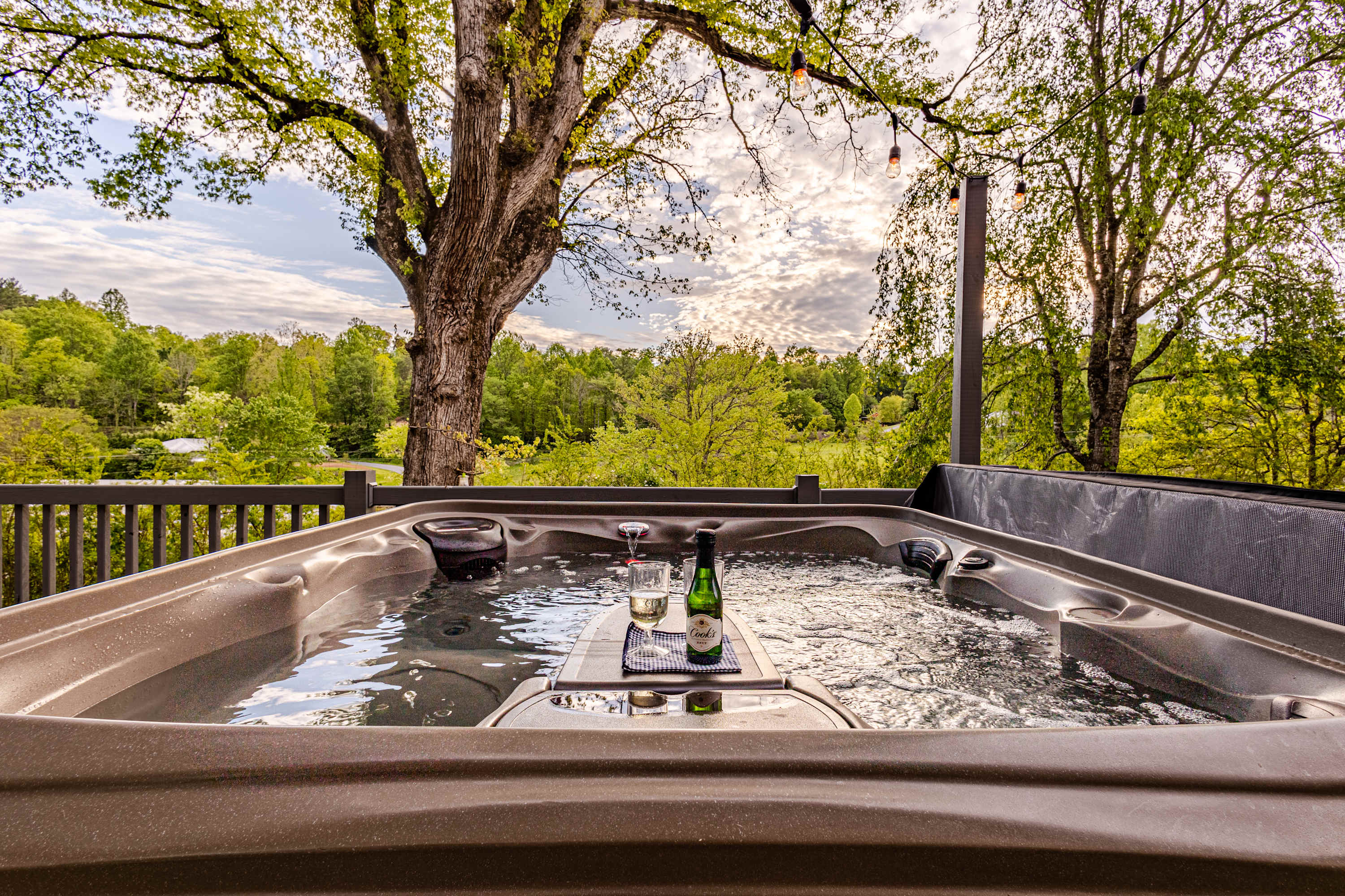 Cozy Family Getaway w/ Games, Hot Tub & Fire Pit — Bryson City, NC — vacation rental