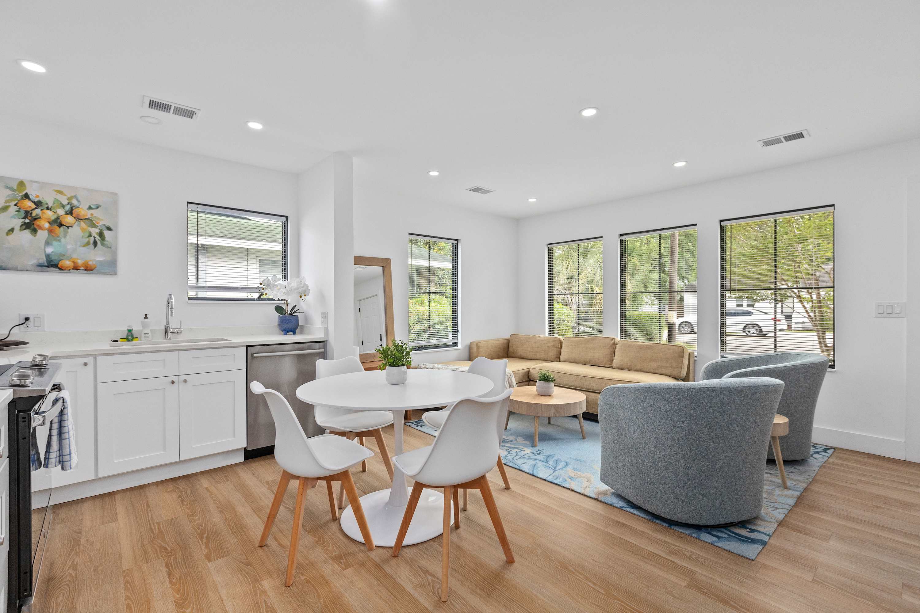 Dining + Living Area