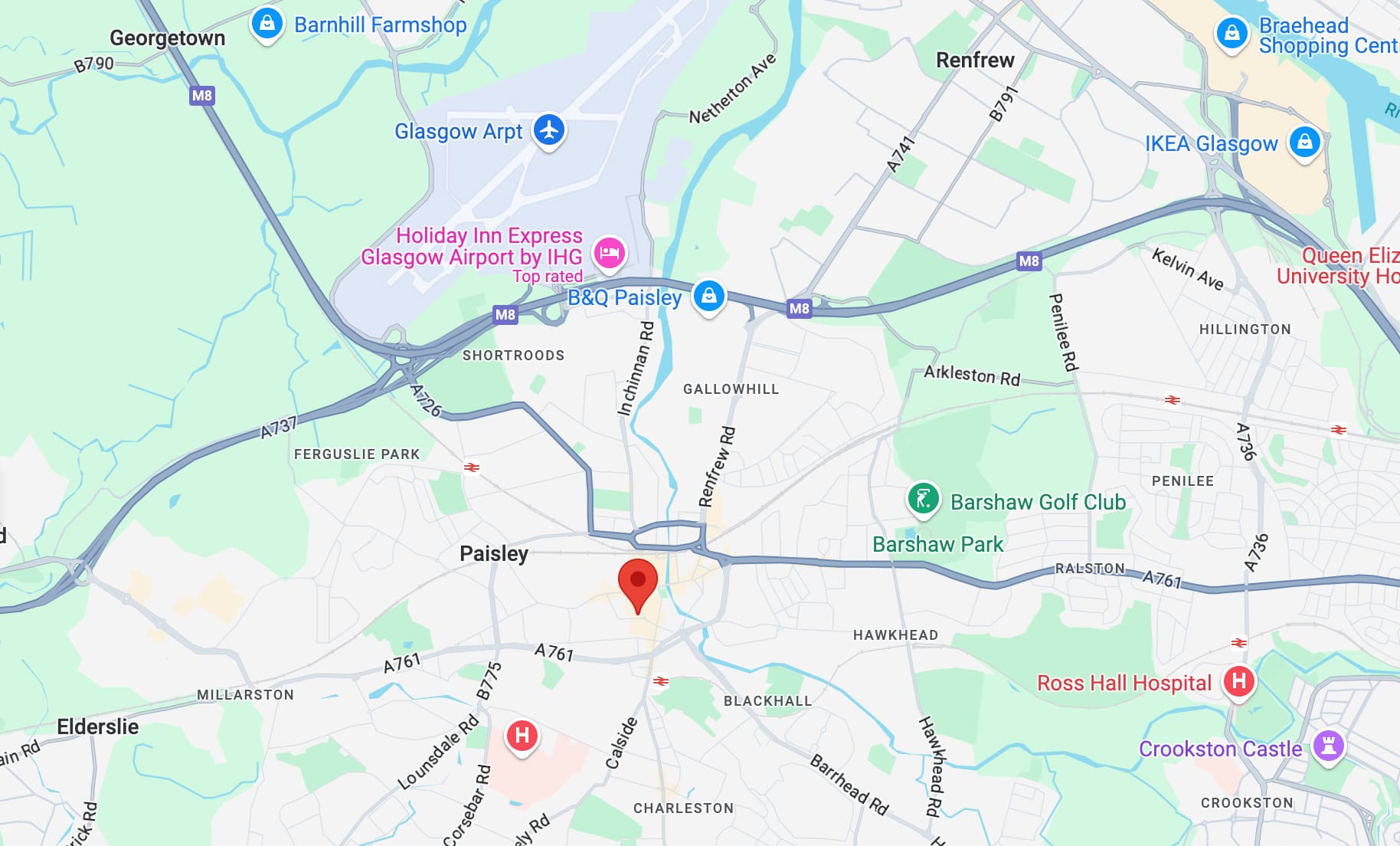 View Near Train & City- Paisley-8 mins Glasgow Airport in Shuttle Street PA1 1YD Near Train & City- Paisley-8 mins Glasgow Airport in Shuttle Street PA1 1YD - Property image 25 - VivreStays