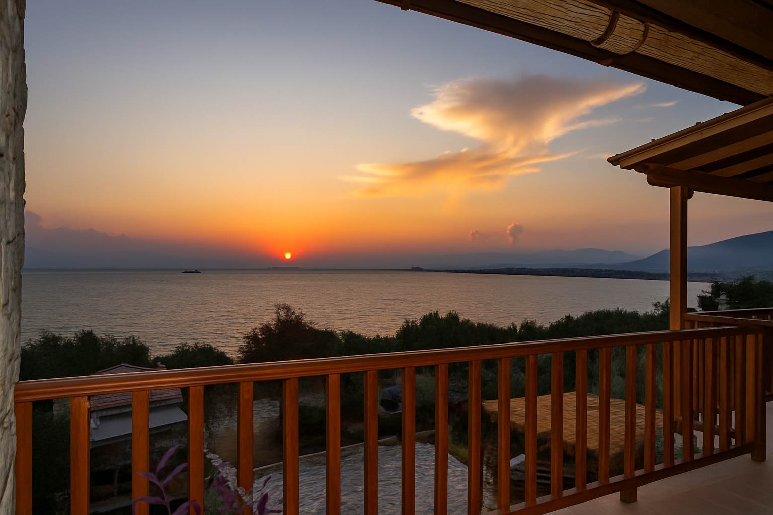 Seafront Verga Stone Haven - Waves' Embrace — Paralia Vergas, Peloponnese — vacation rental