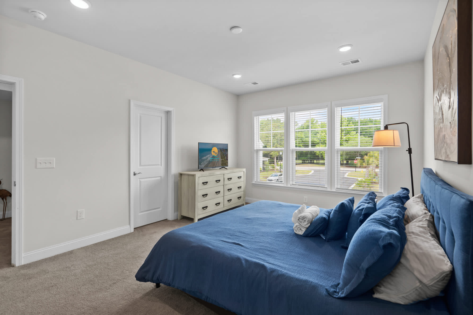 Bedroom 1 with a view!