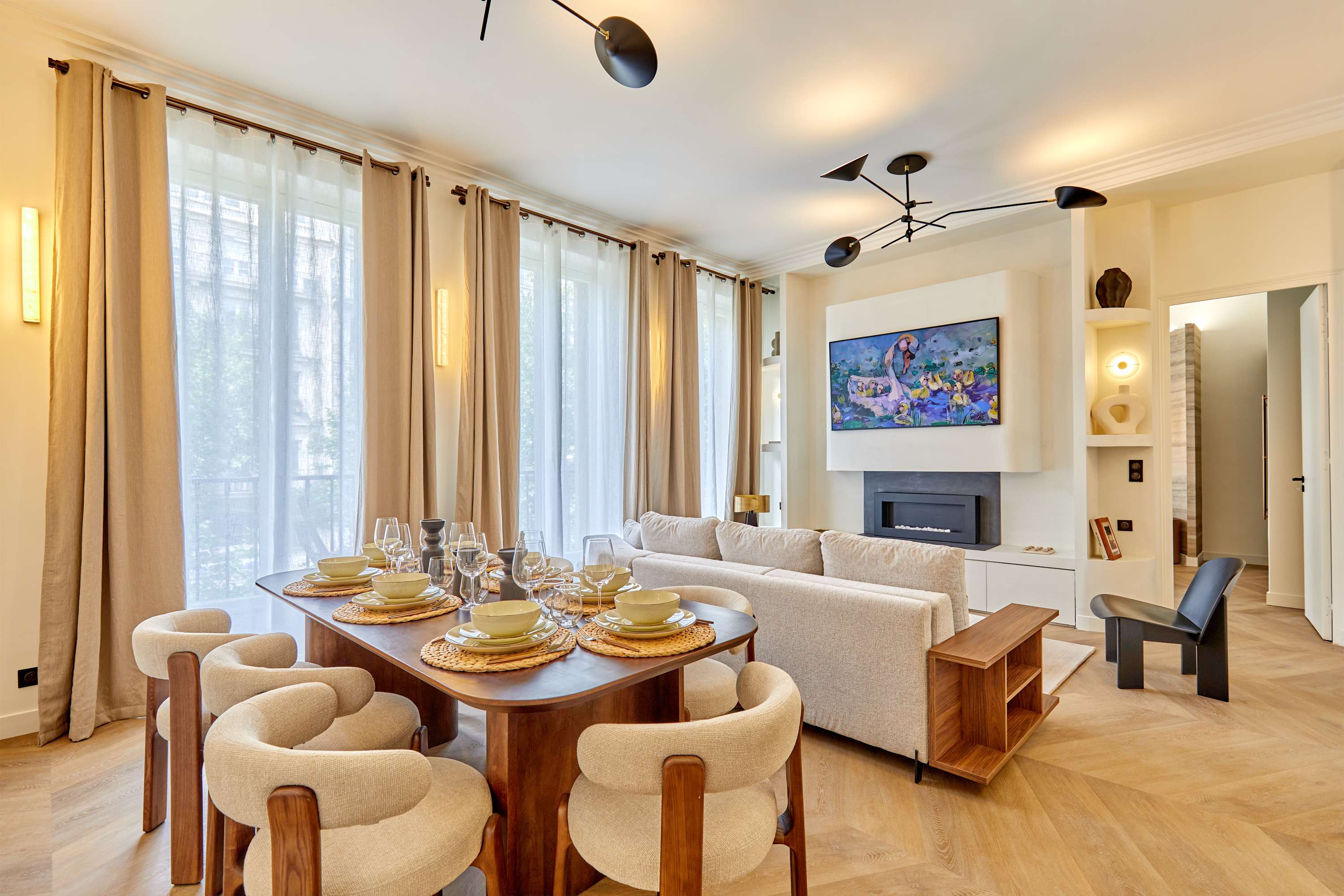 Luxurious AC apartment Beaubourg Le Marais — Paris, Île-de-France — vacation rental