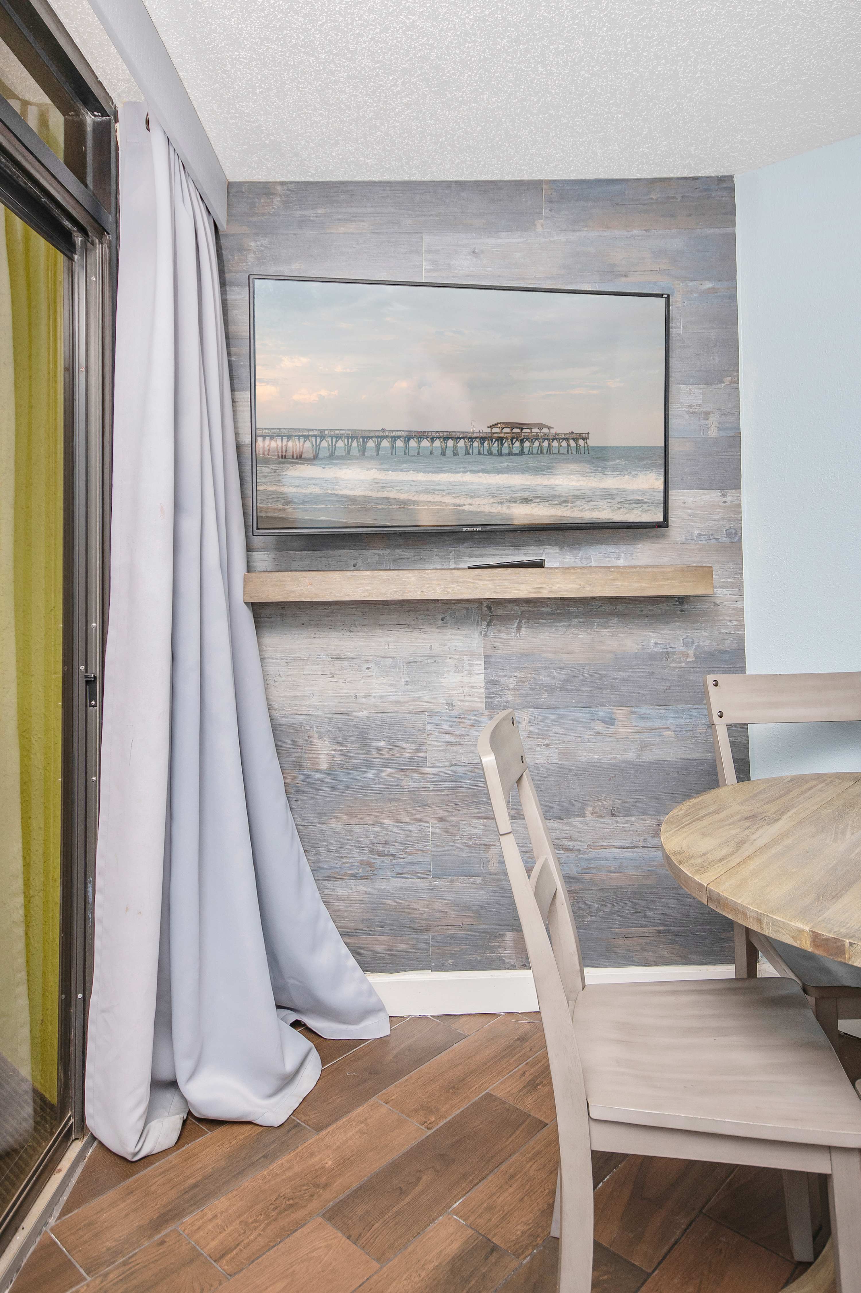 Coastal charm and a sunlit view