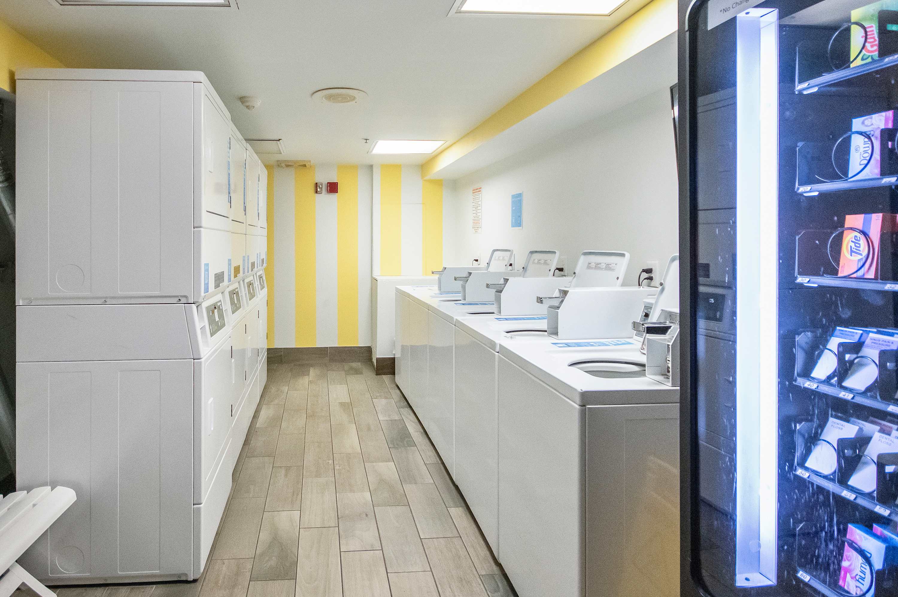 If you really want to do laundry, you can get it done fast!