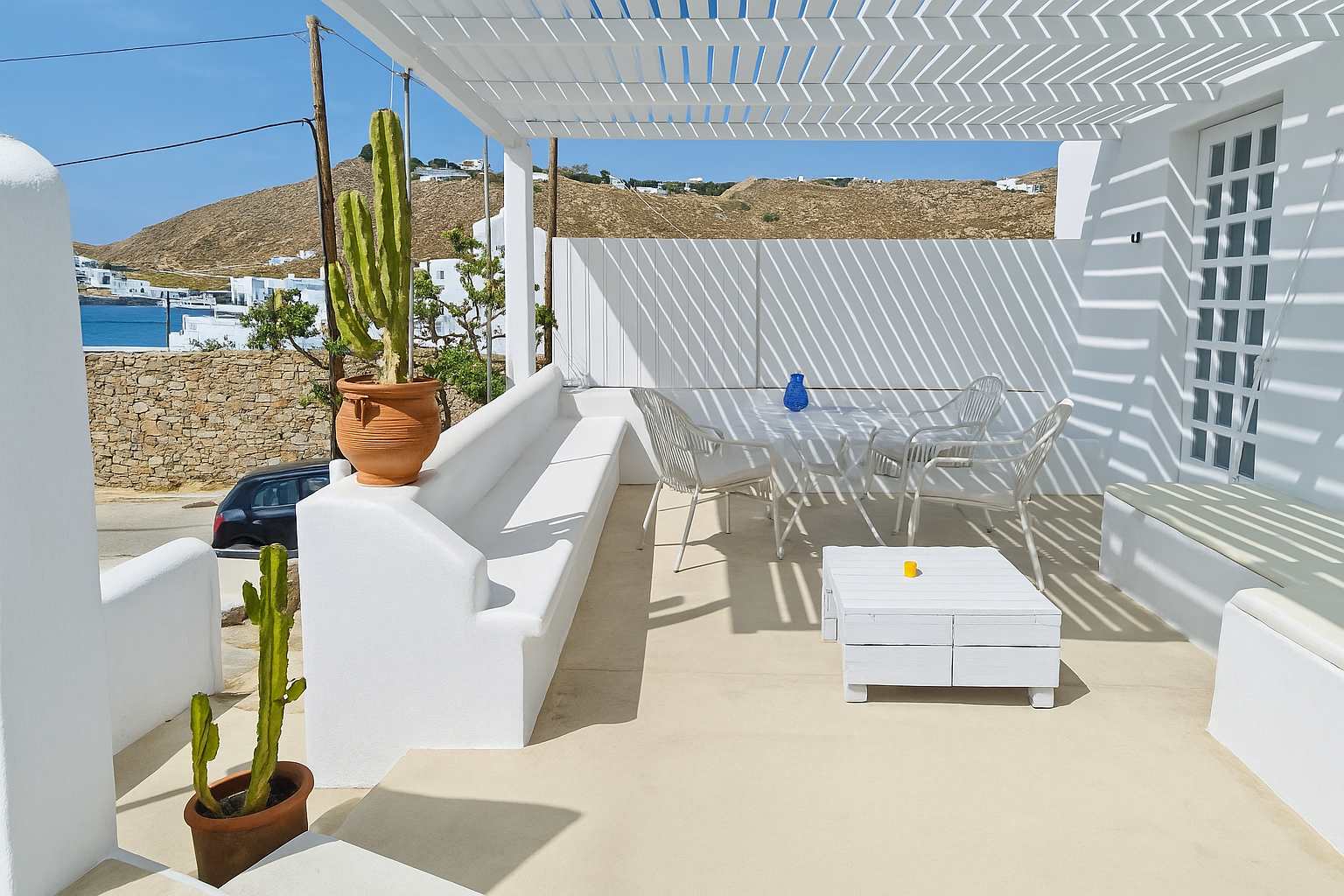 Mykonos Rose Nest - Sea View Escape — Tourlos — vacation rental