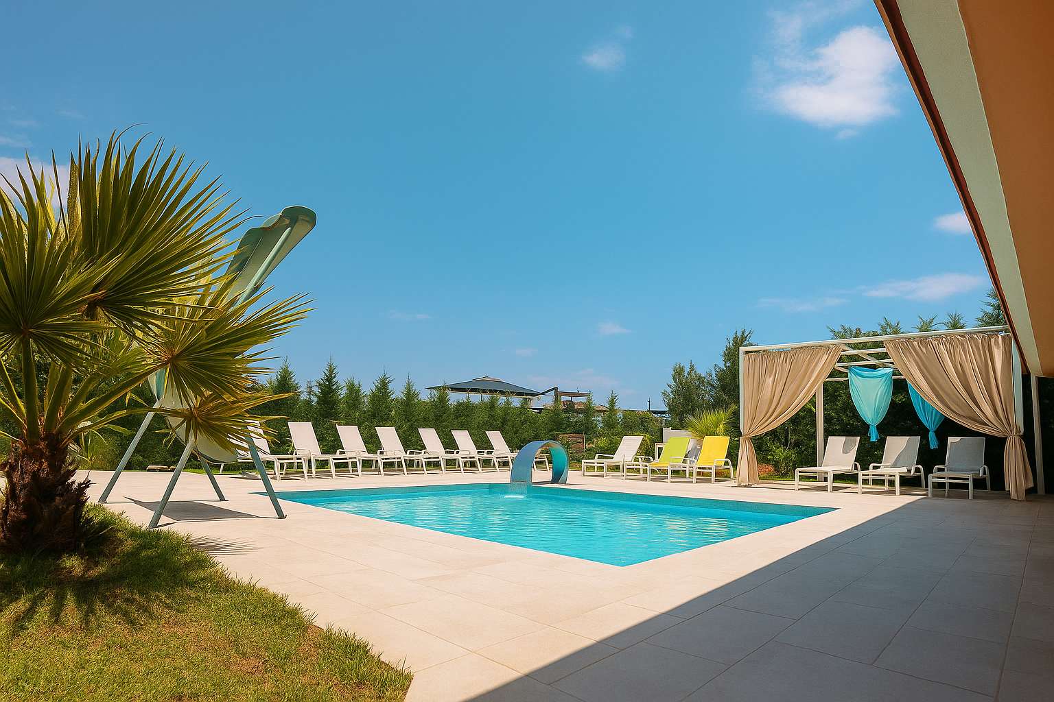 Aquamare Studios - Seaview & Pool Bliss upto 34ppl — Pefkochori, Kassandra — vacation rental