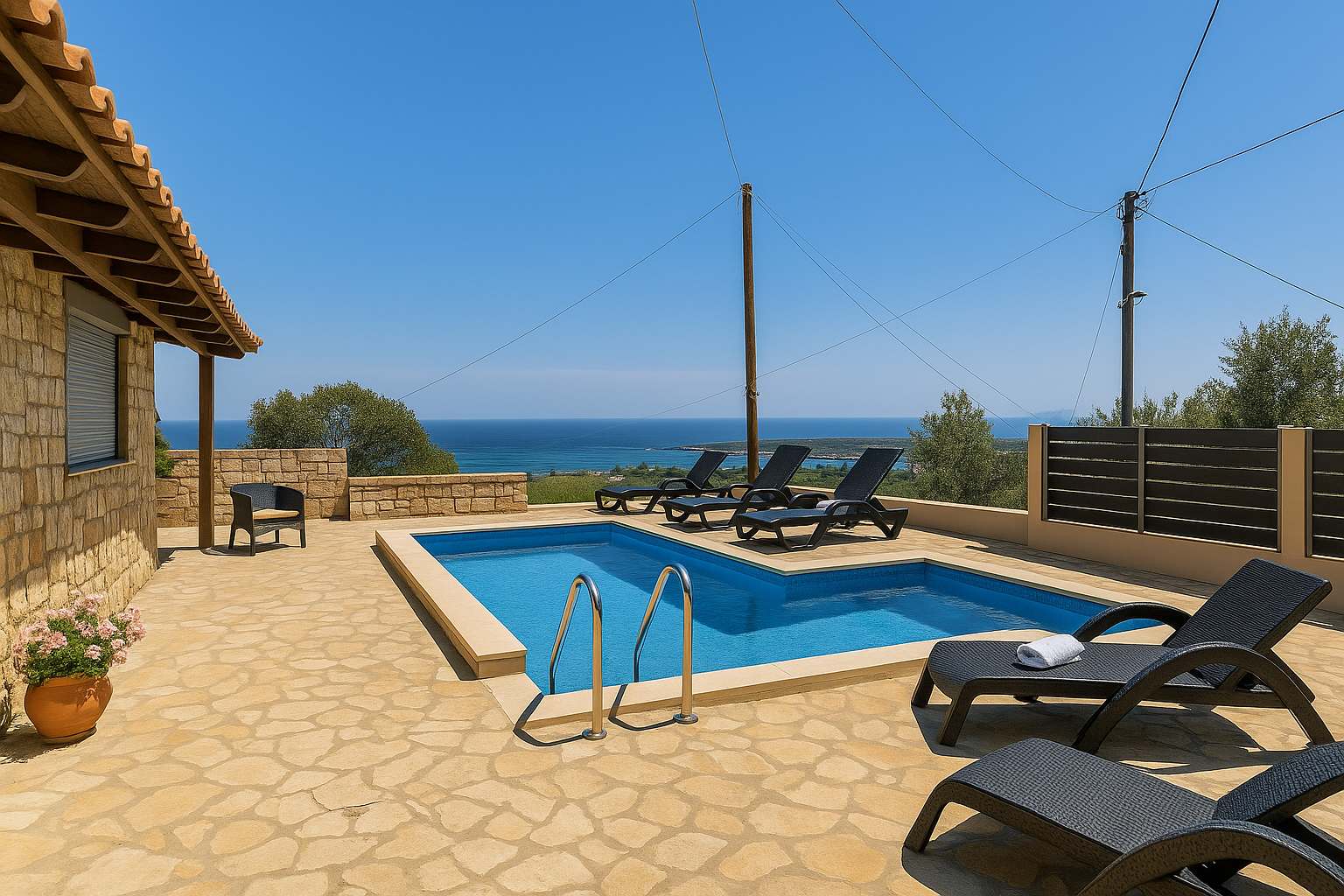 Ethereal Escape - Chania's Seaview Getaway — Polemarchi — vacation rental