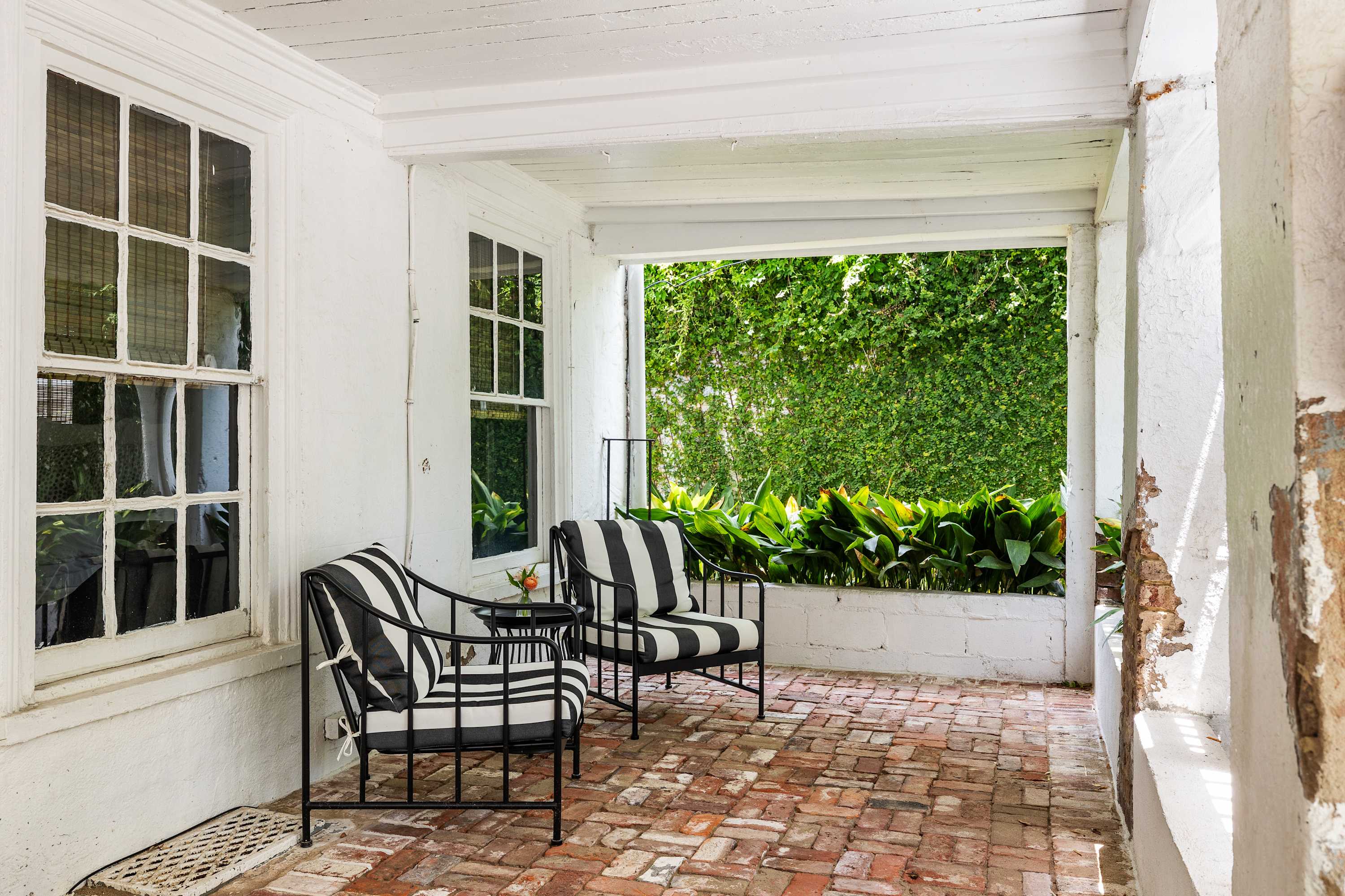 Plenty of room to relax on the outdoor porch