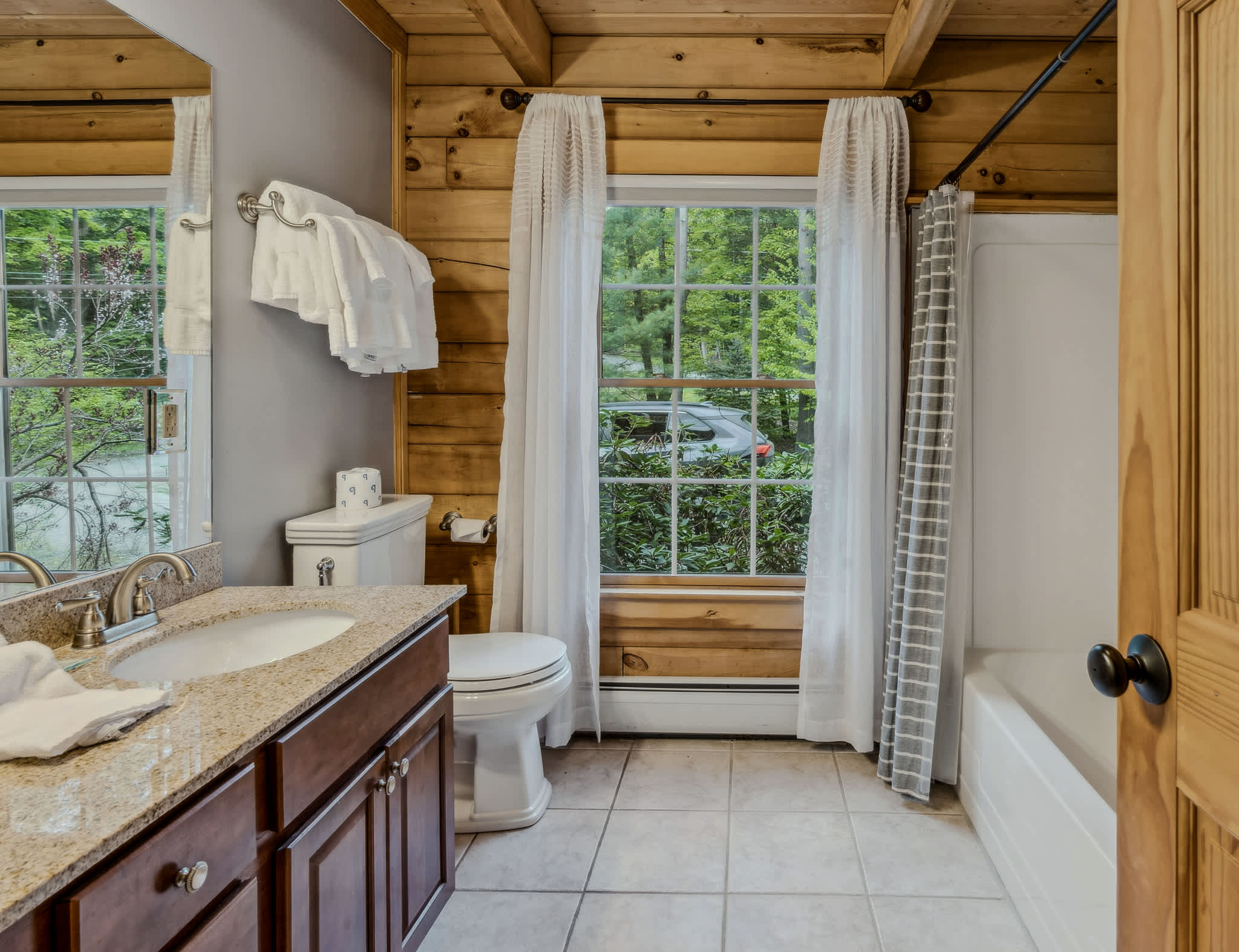 Luxe Log Cabin, Summer Comfort | Cabin Fever