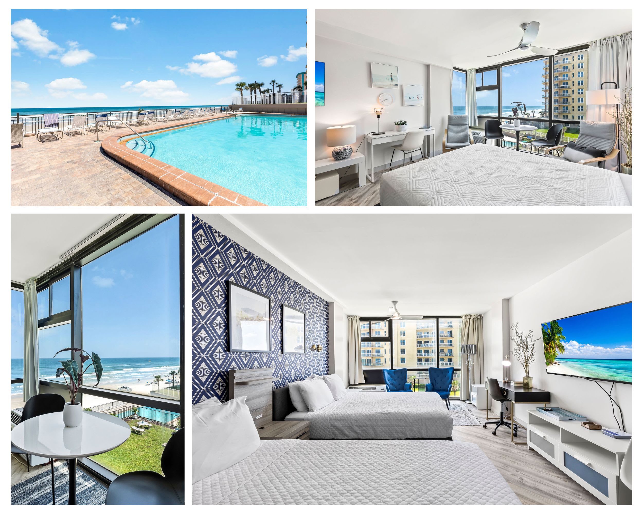 Oceanside Duo | 2 Updated Rooms w/ Water Views!