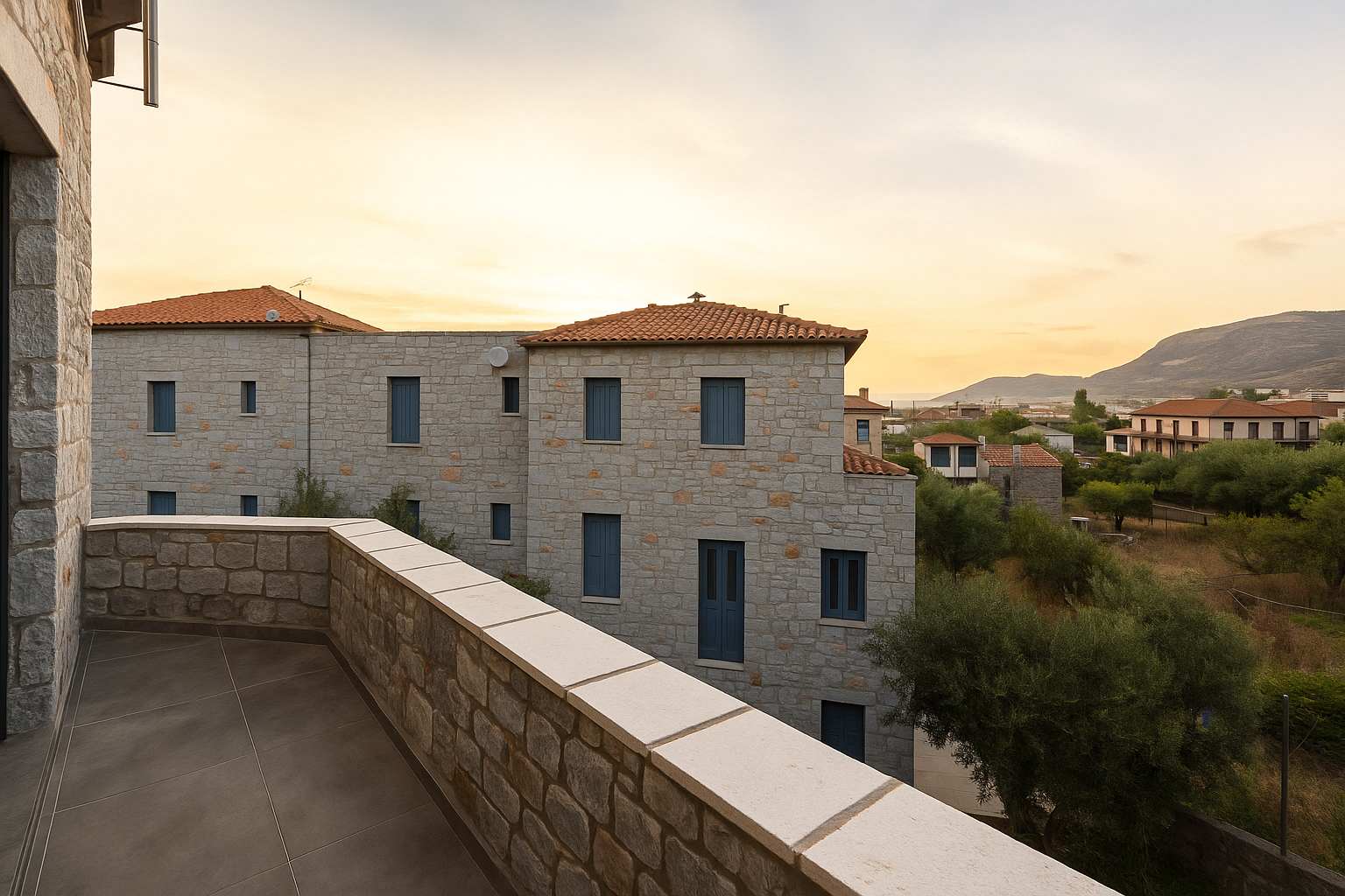 Stoupa Stone Built Home, A breath Away to the Sea — Stoupa — vacation rental